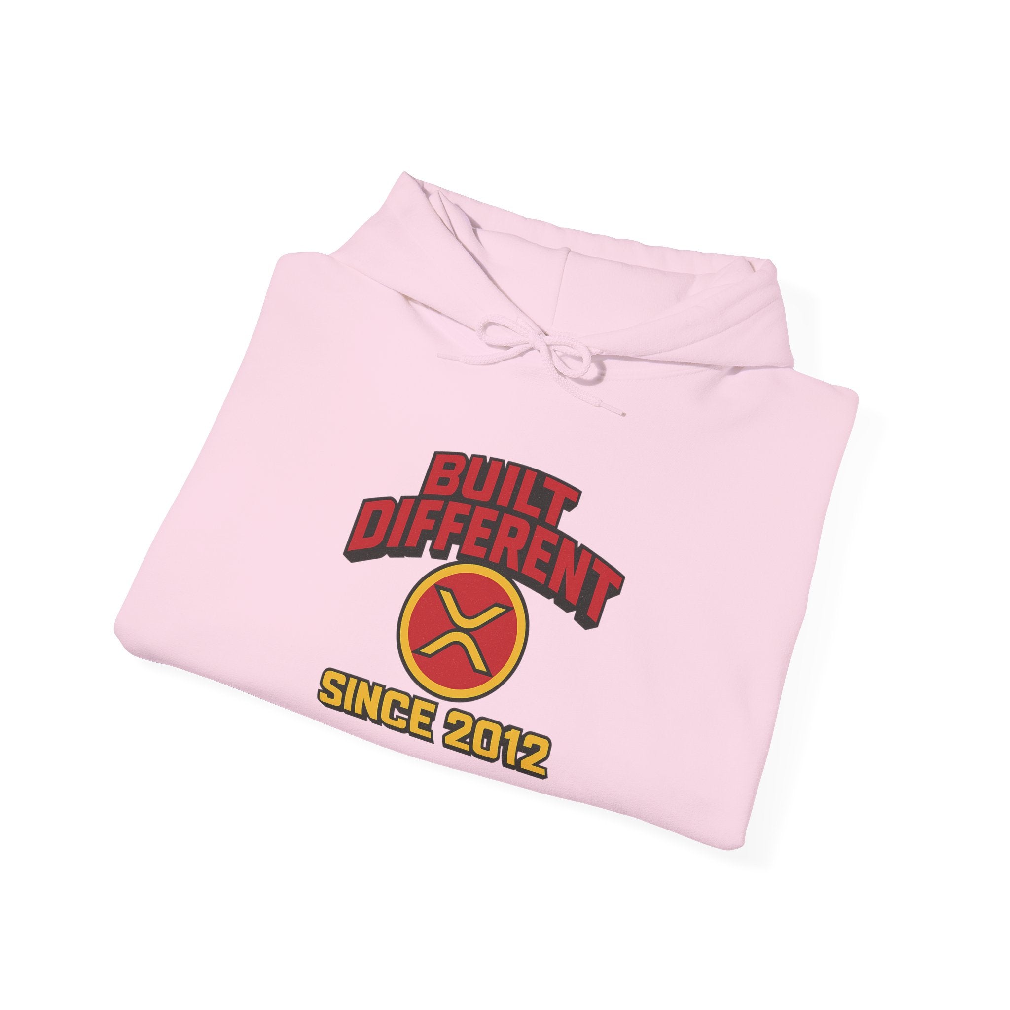 Built Different Hoodie - "Since 2012" Retro Logo Pullover