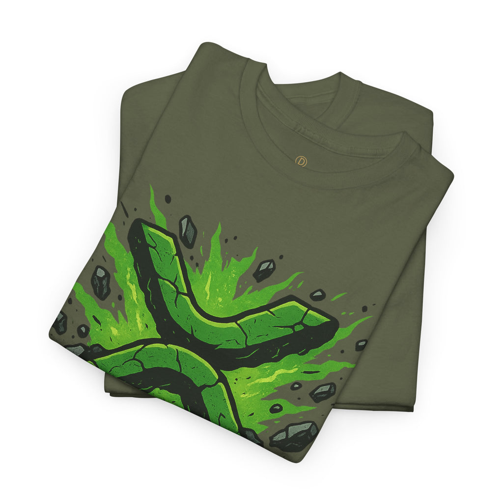 Built Different T-Shirt — Green Gamer Logo Tee