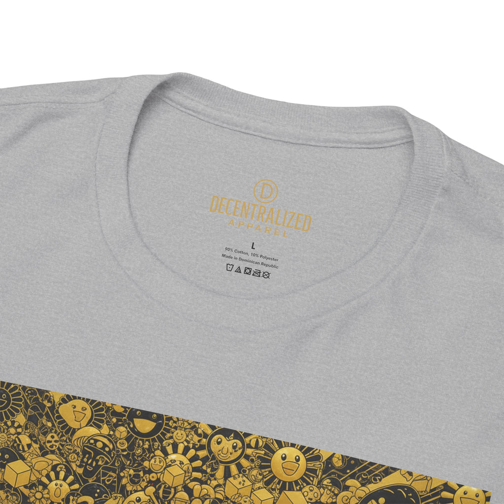 Sunflower Burst T‑Shirt — Golden Sunflower Pattern Tee