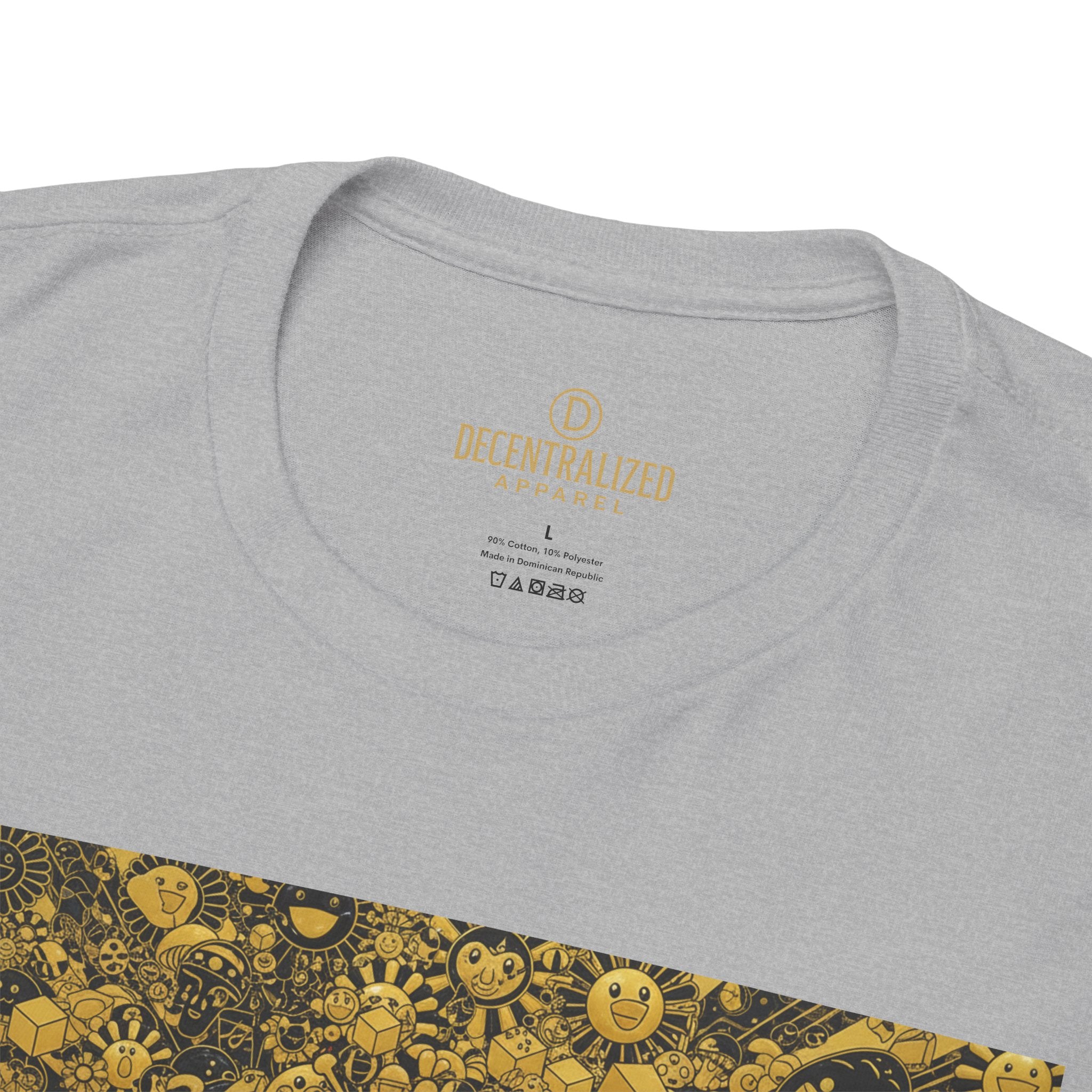 Sunflower Burst T‑Shirt — Golden Sunflower Pattern Tee