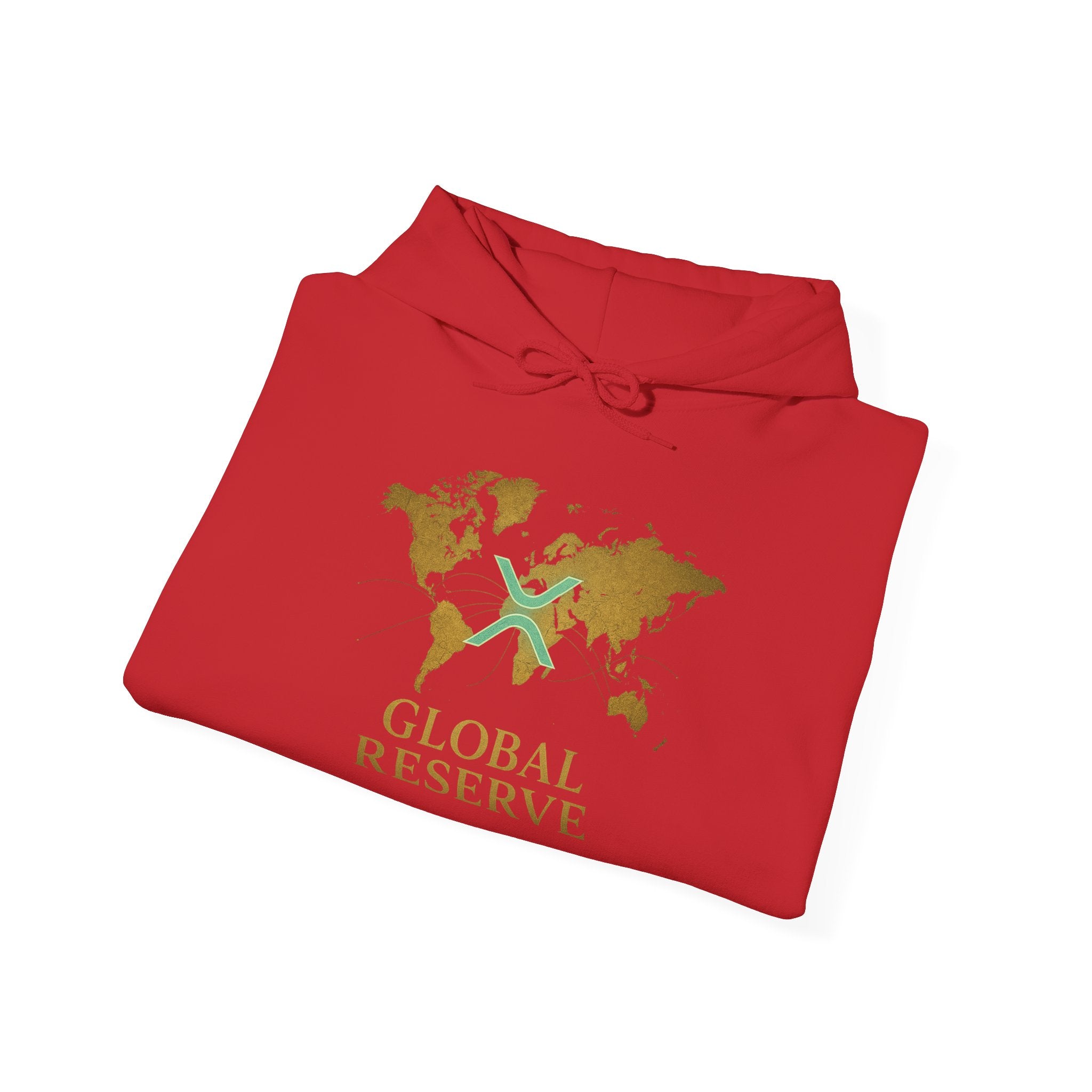 Global Reserve Hoodie — World Map Logo Pullover