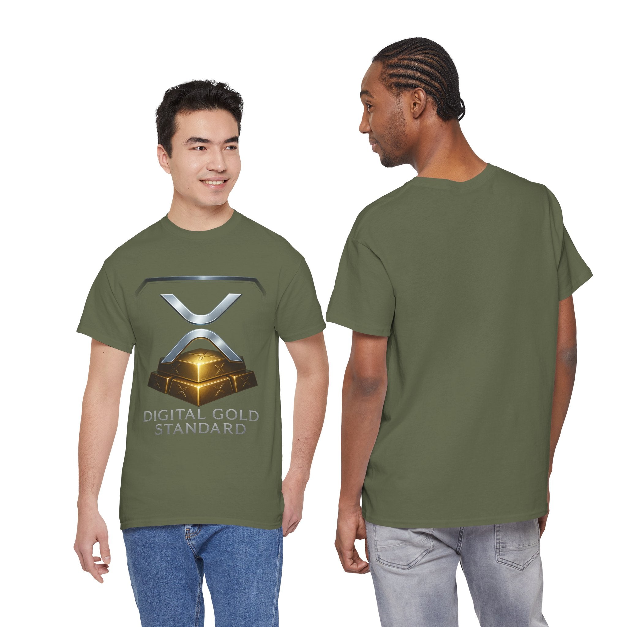 XRP 'Digital Gold Standard' Tee — Cryptocurrency Logo Shirt