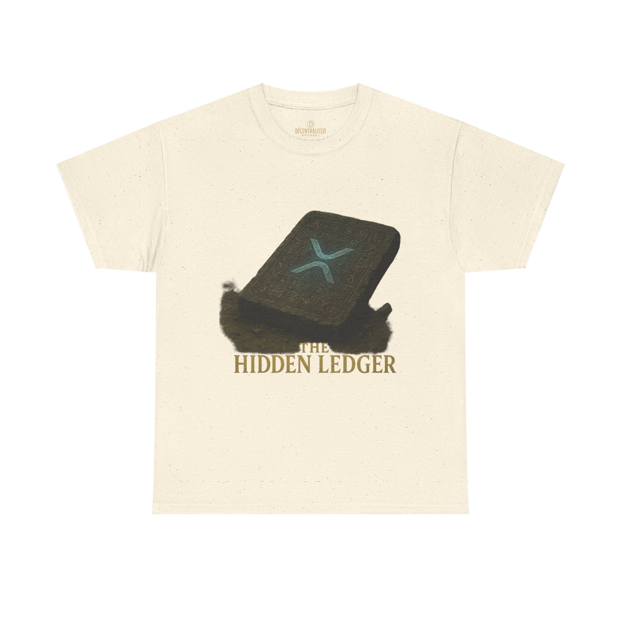 T-Shirt — "The Hidden Ledger" Crypto XRP Wallet Graphic Tee