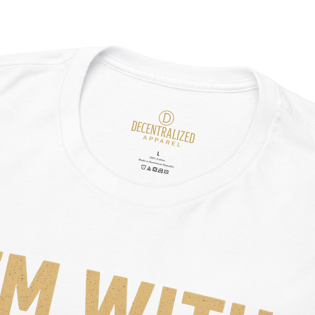 I'm With XRP Graphic Tee – Crypto Supporter Shirt