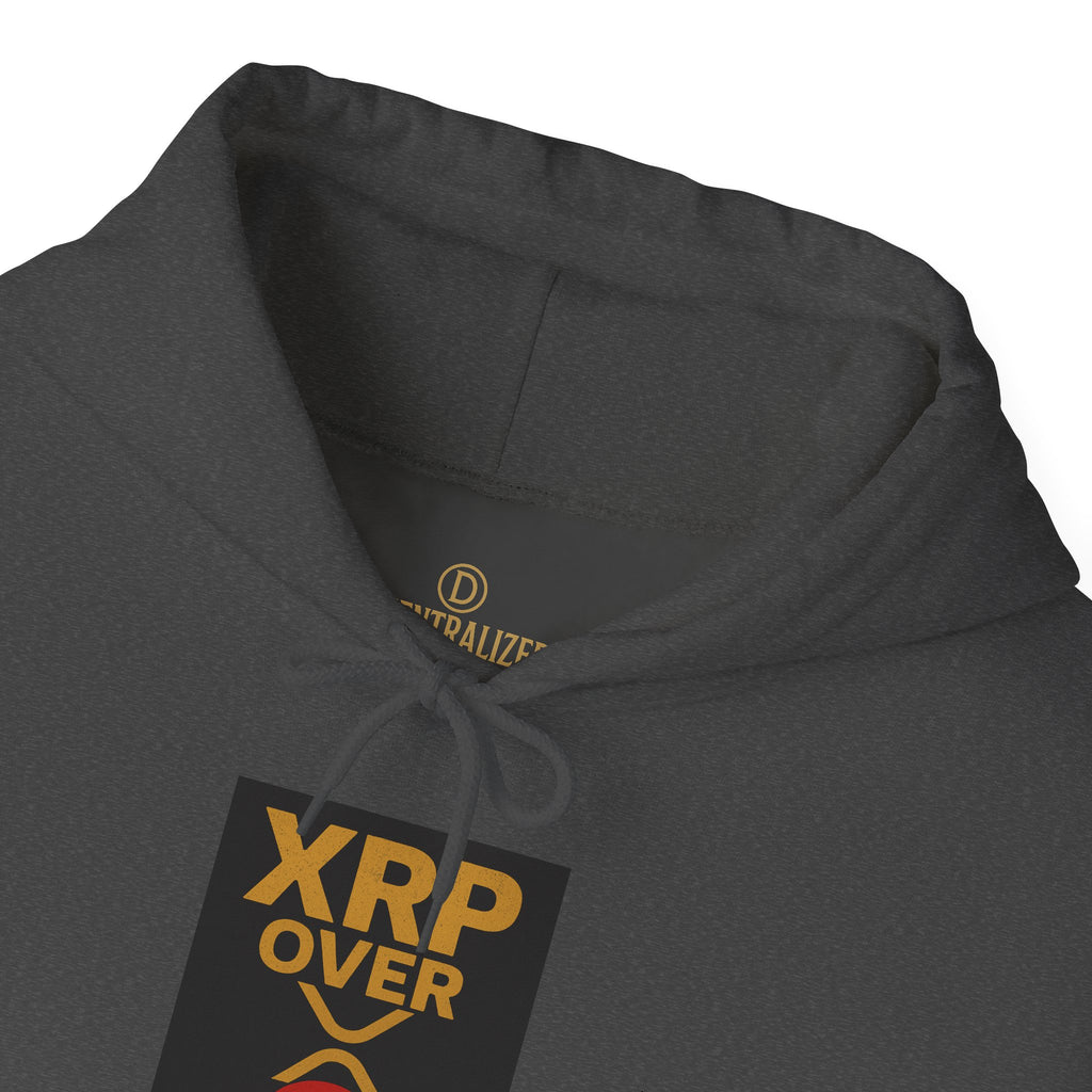 XRP Over Swift Hoodie - "Choose Wisely" Crypto Advocacy Sweatshirt