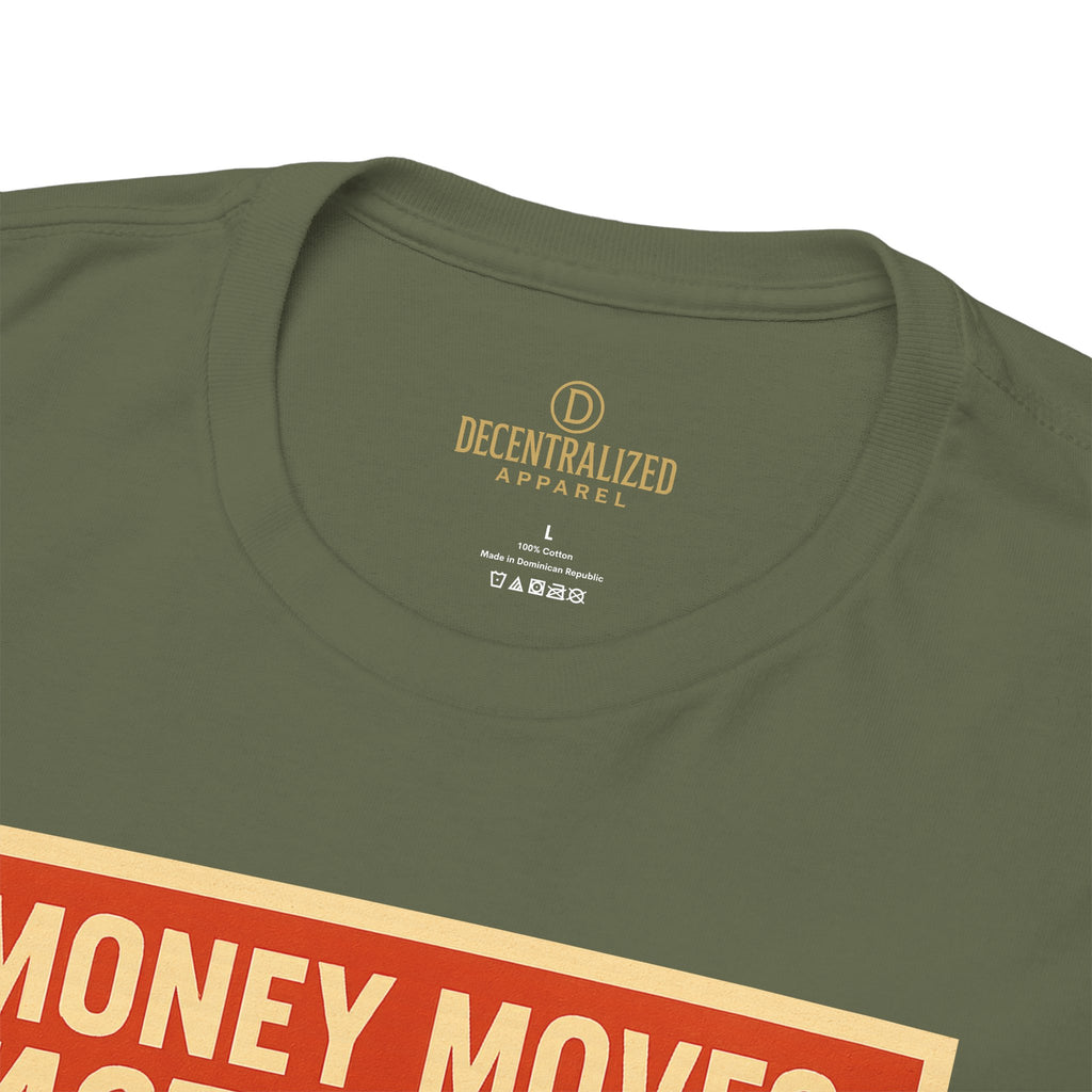 XRP 'Money Moves Faster Now' Racing Tee — Crypto Enthusiast T-Shirt
