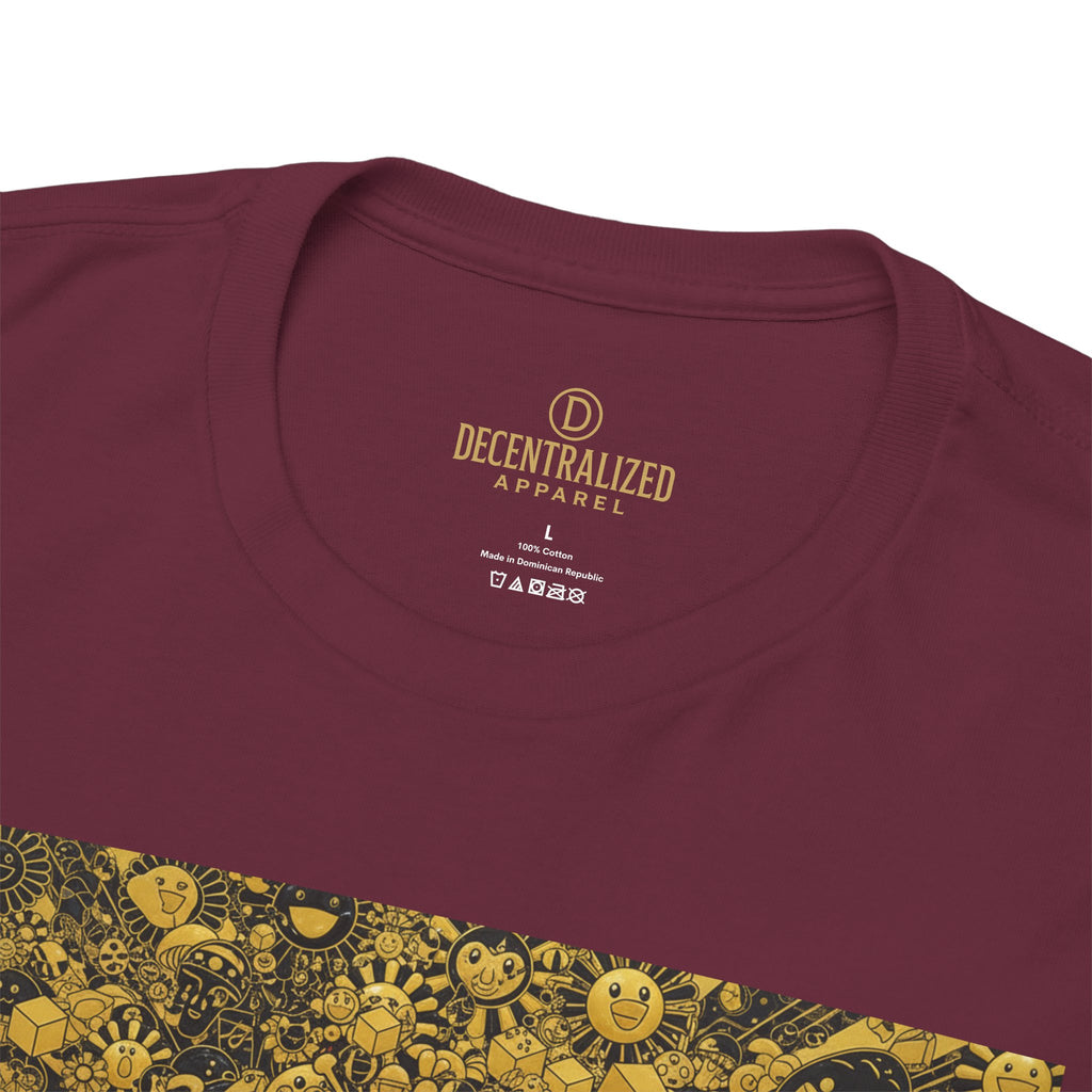 Sunflower Burst T‑Shirt — Golden Sunflower Pattern Tee