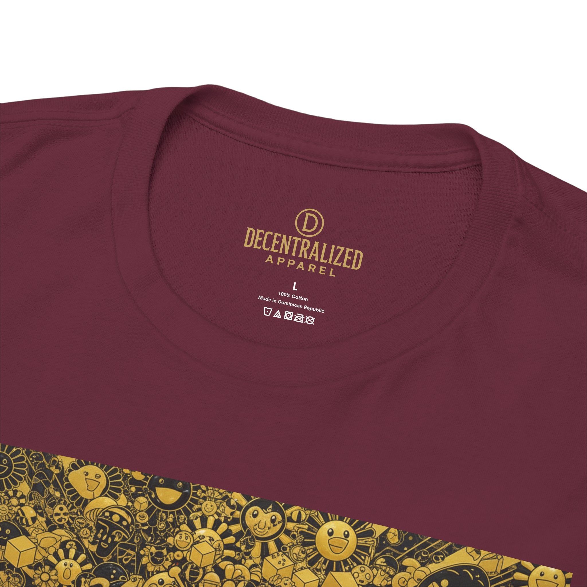 Sunflower Burst T‑Shirt — Golden Sunflower Pattern Tee
