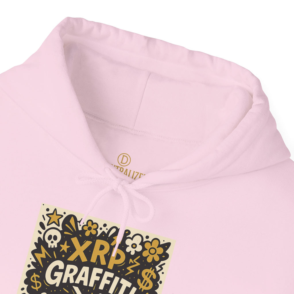 XRP Graffiti Hoodie – Street Art Crypto Sweatshirt