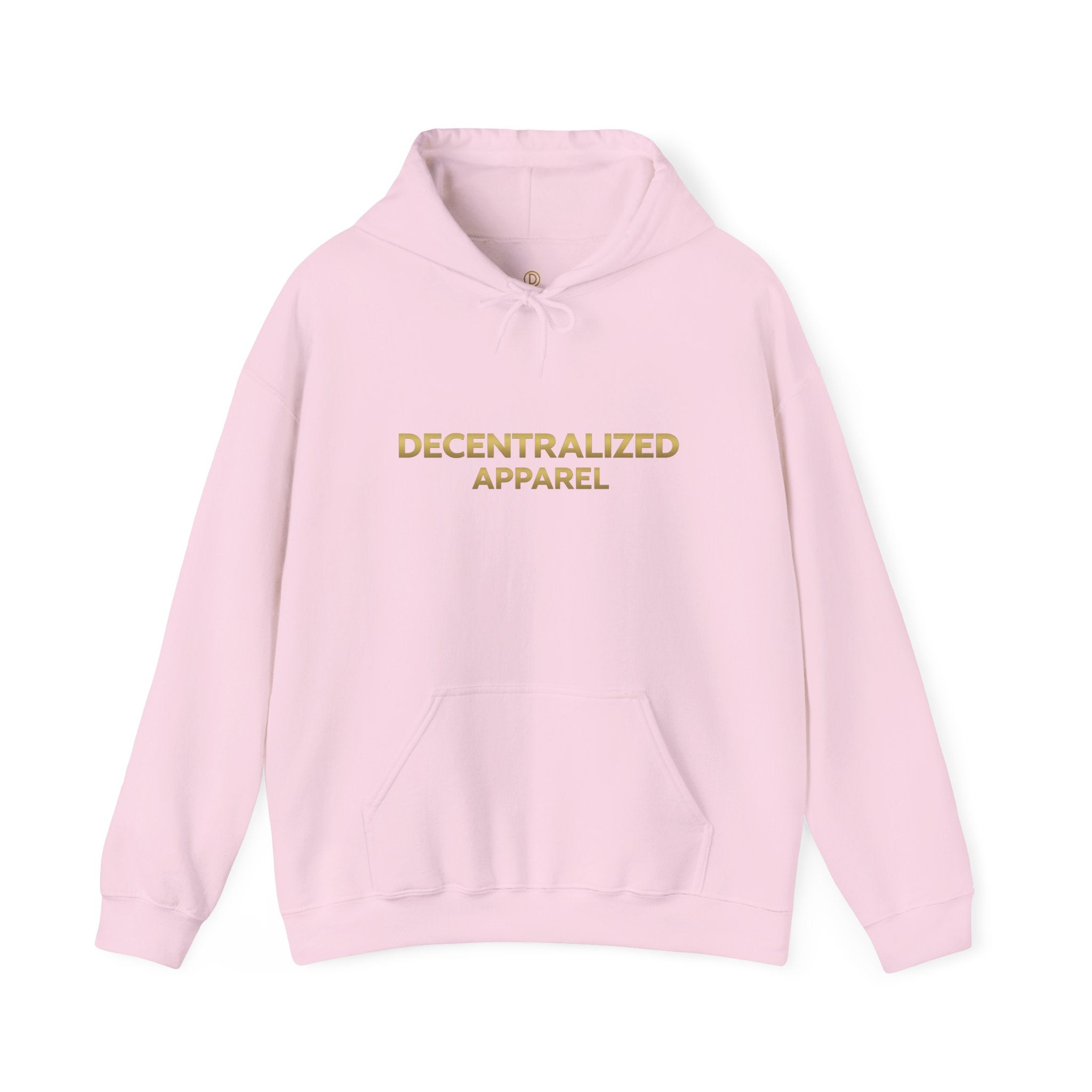 Decentralized Apparel Hoodie — Minimalist Crypto-Inspired White Pullover