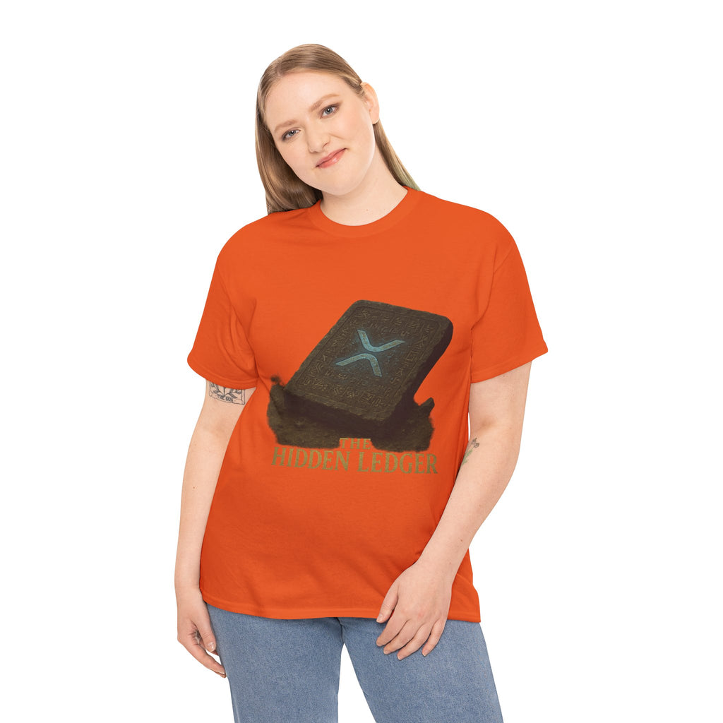T-Shirt — "The Hidden Ledger" Crypto XRP Wallet Graphic Tee
