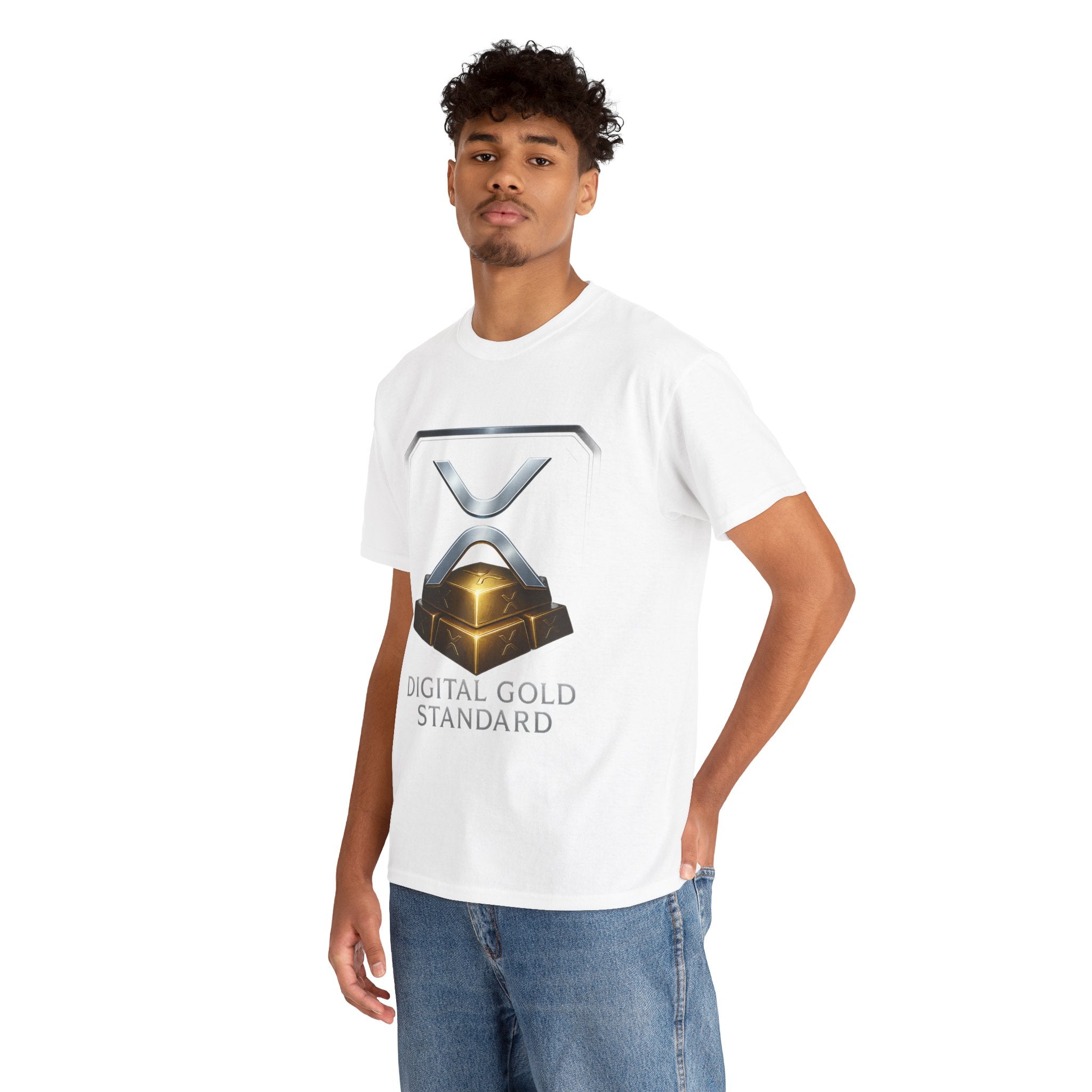 XRP 'Digital Gold Standard' Tee — Cryptocurrency Logo Shirt
