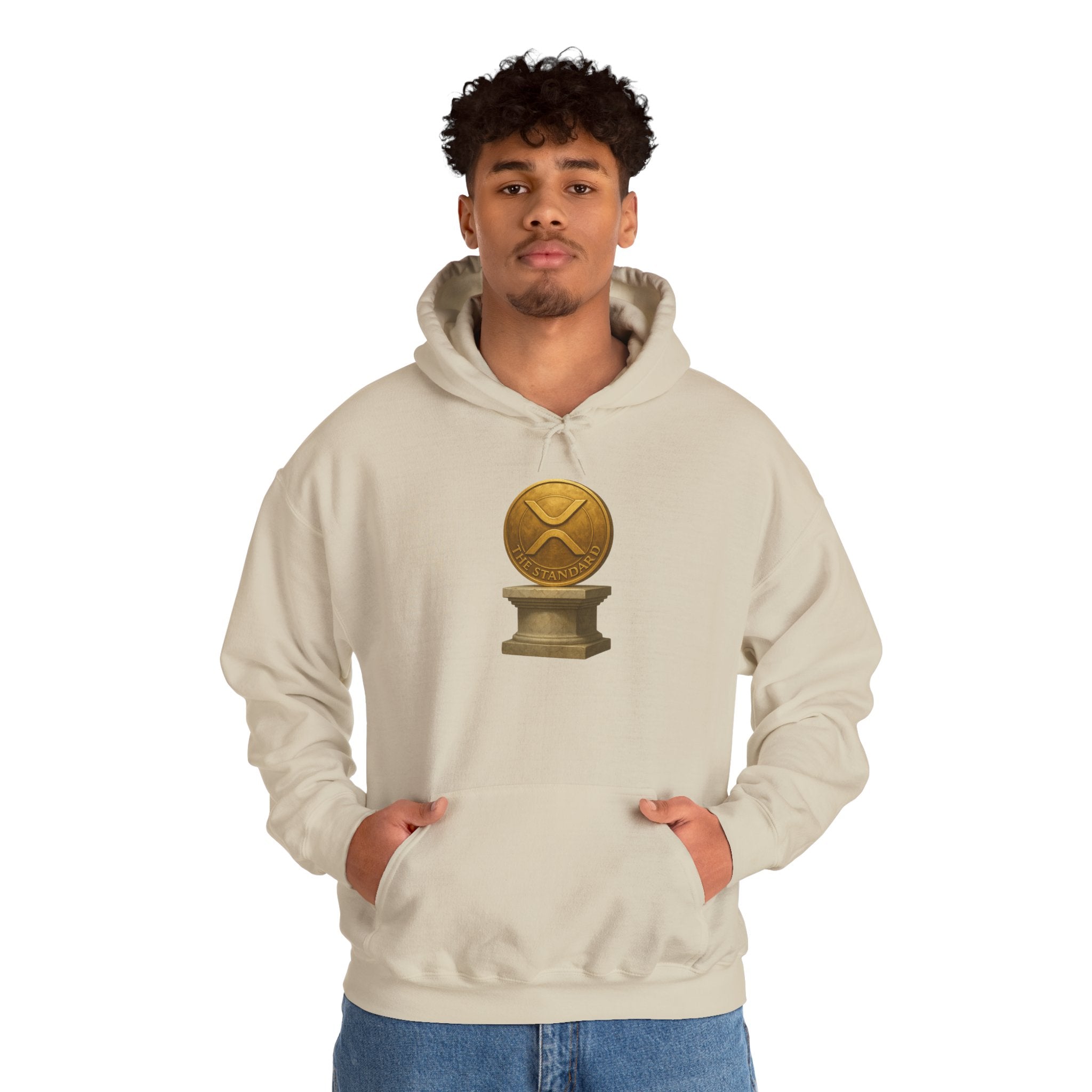 Golden Trophy Hoodie – Vintage Award Emblem Pullover