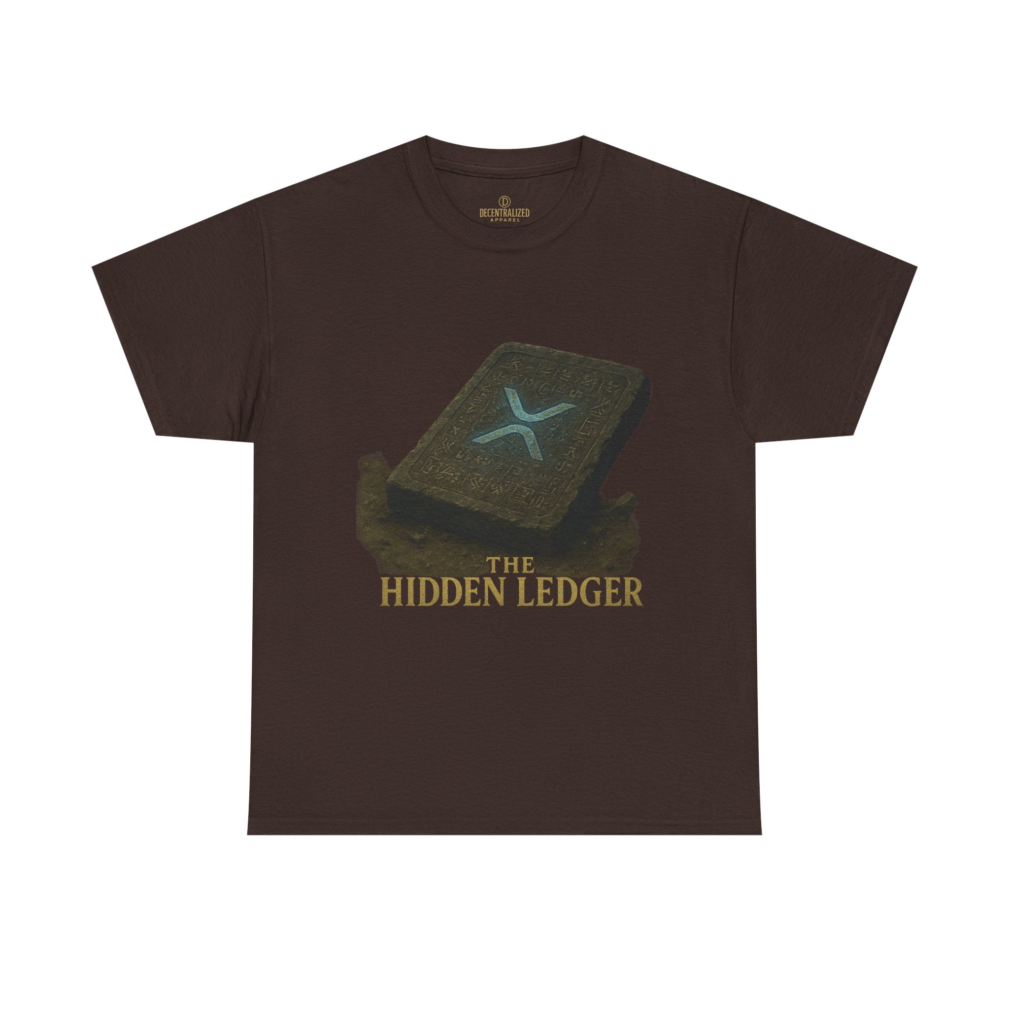 T-Shirt — "The Hidden Ledger" Crypto XRP Wallet Graphic Tee