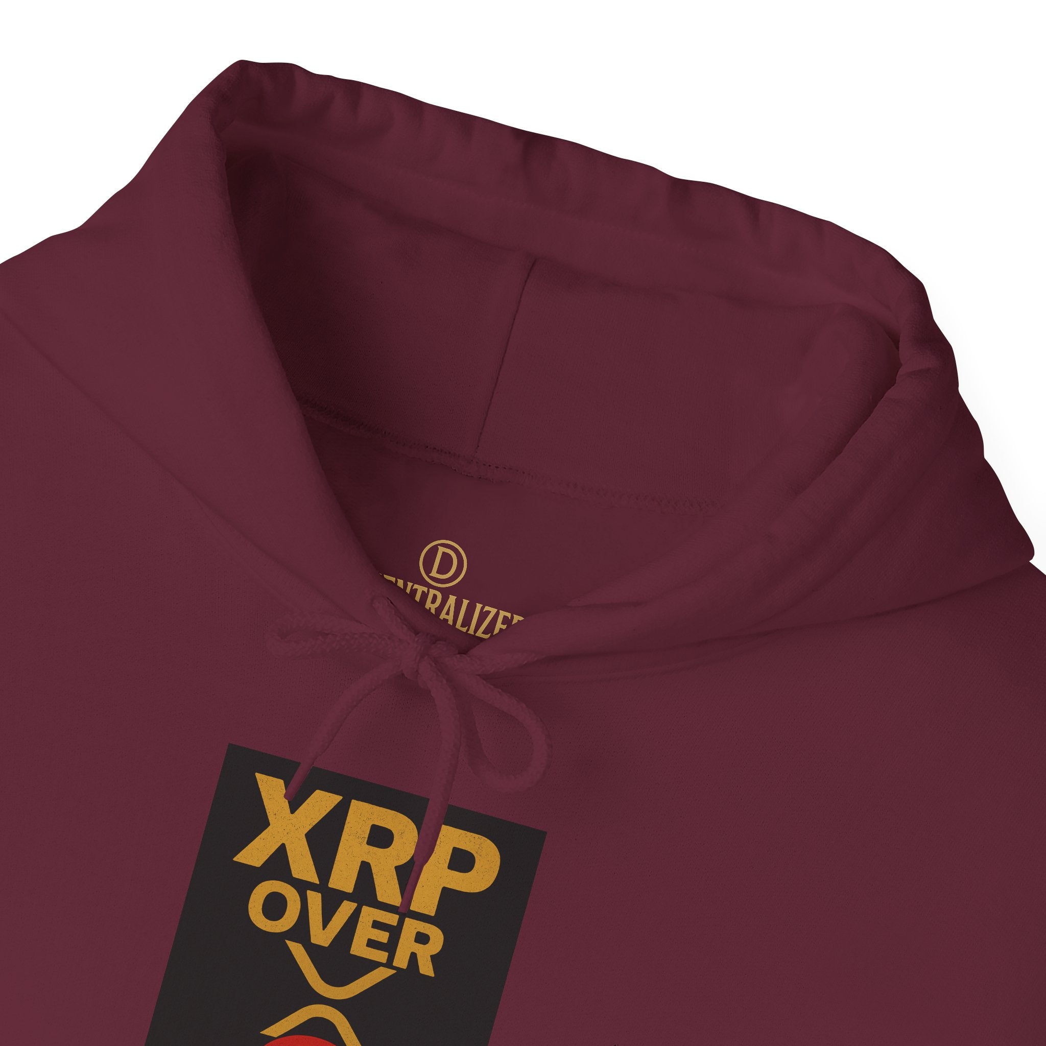 XRP Over Swift Hoodie - "Choose Wisely" Crypto Advocacy Sweatshirt