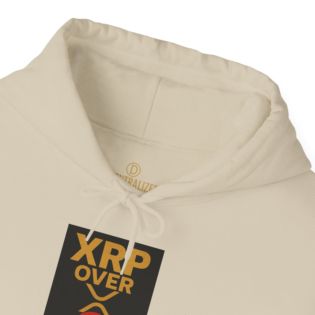 XRP Over Swift Hoodie - "Choose Wisely" Crypto Advocacy Sweatshirt