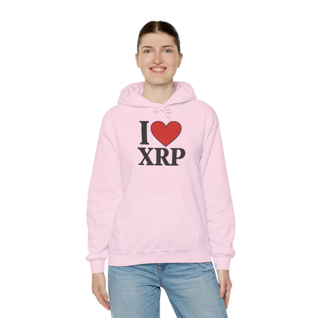 I  XRP Hoodie — Crypto Enthusiast Ripple Sweatshirt