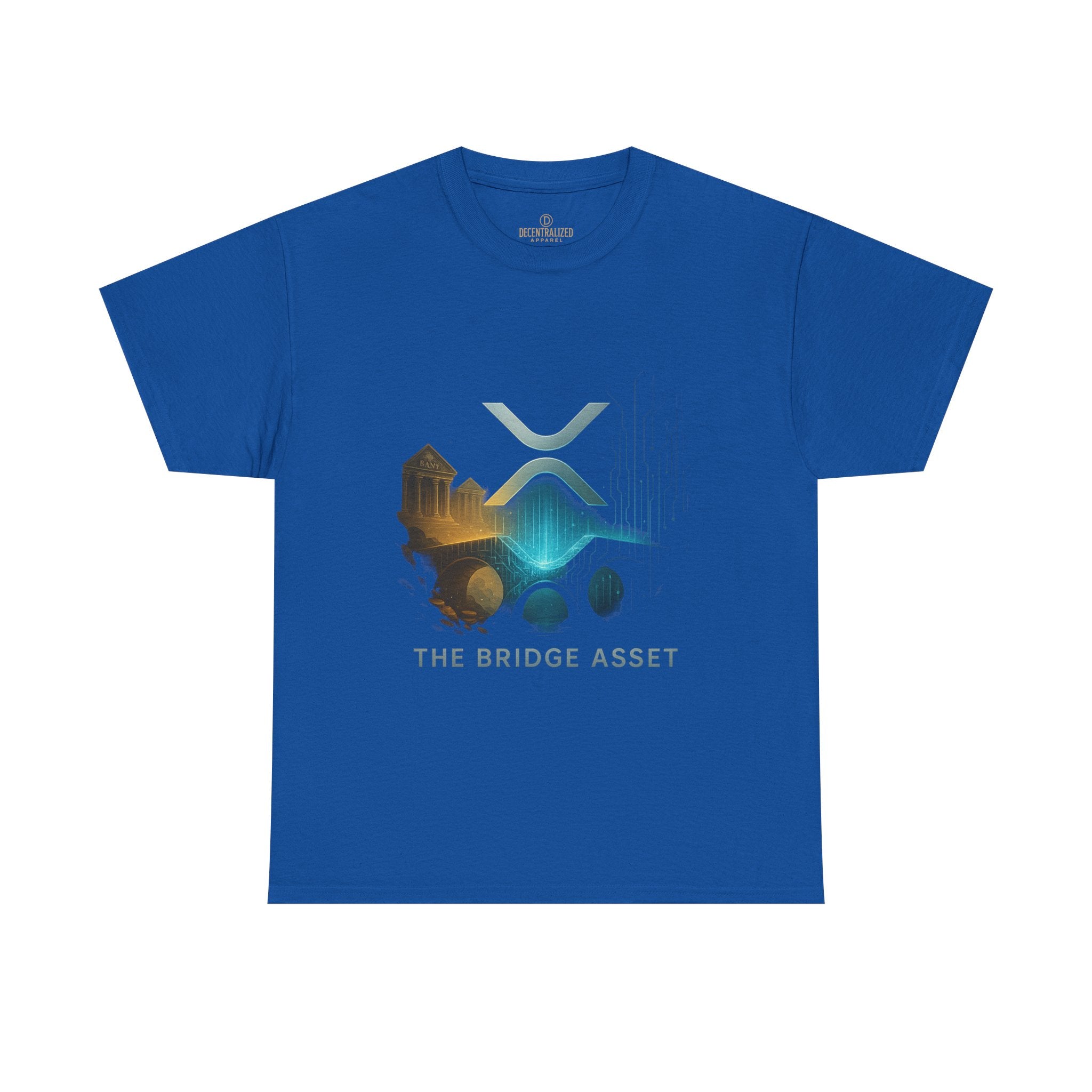 Ripple XRP Crypto Tee — 'The Bridge Asset' Logo T-Shirt