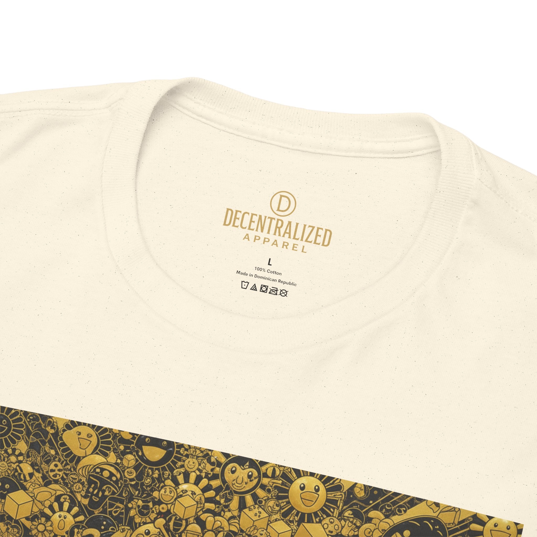 Sunflower Burst T‑Shirt — Golden Sunflower Pattern Tee