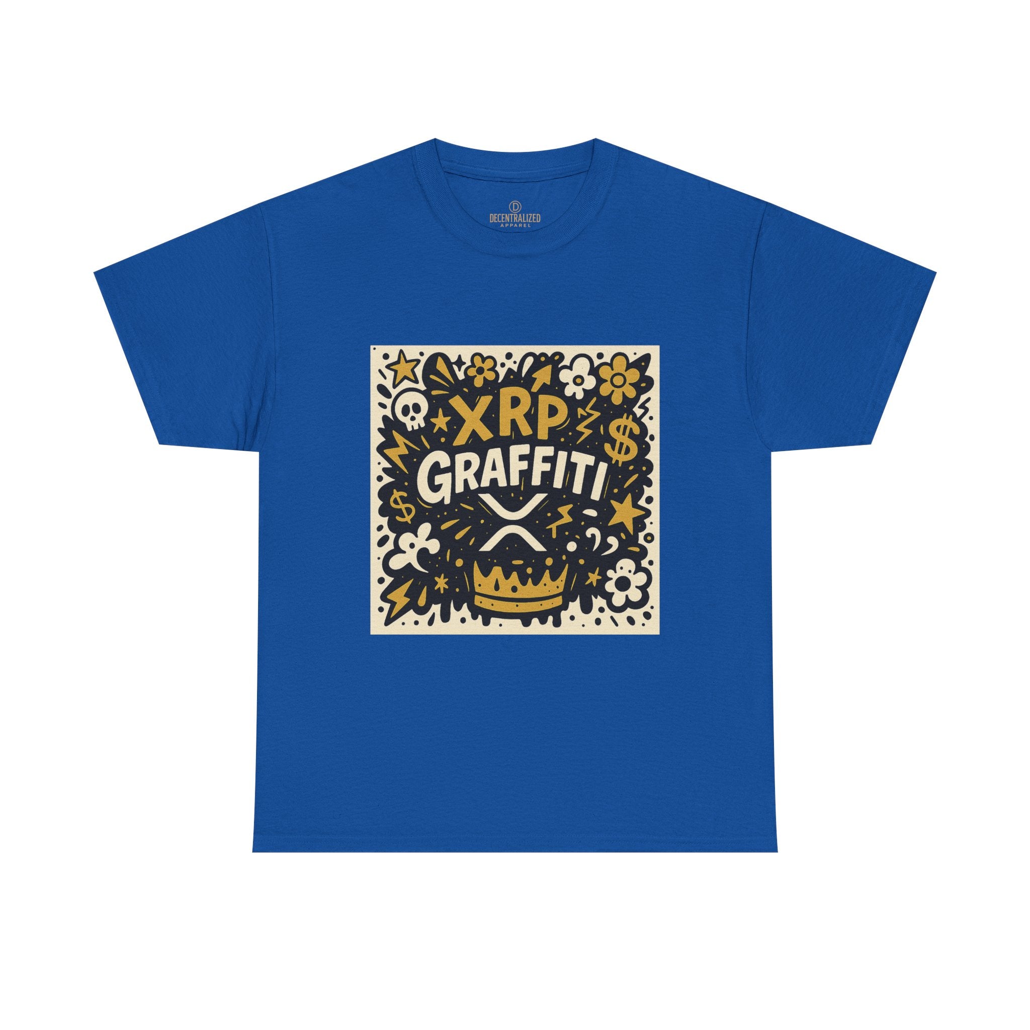 XRP Graffiti Tee — Crypto Street Art T-Shirt