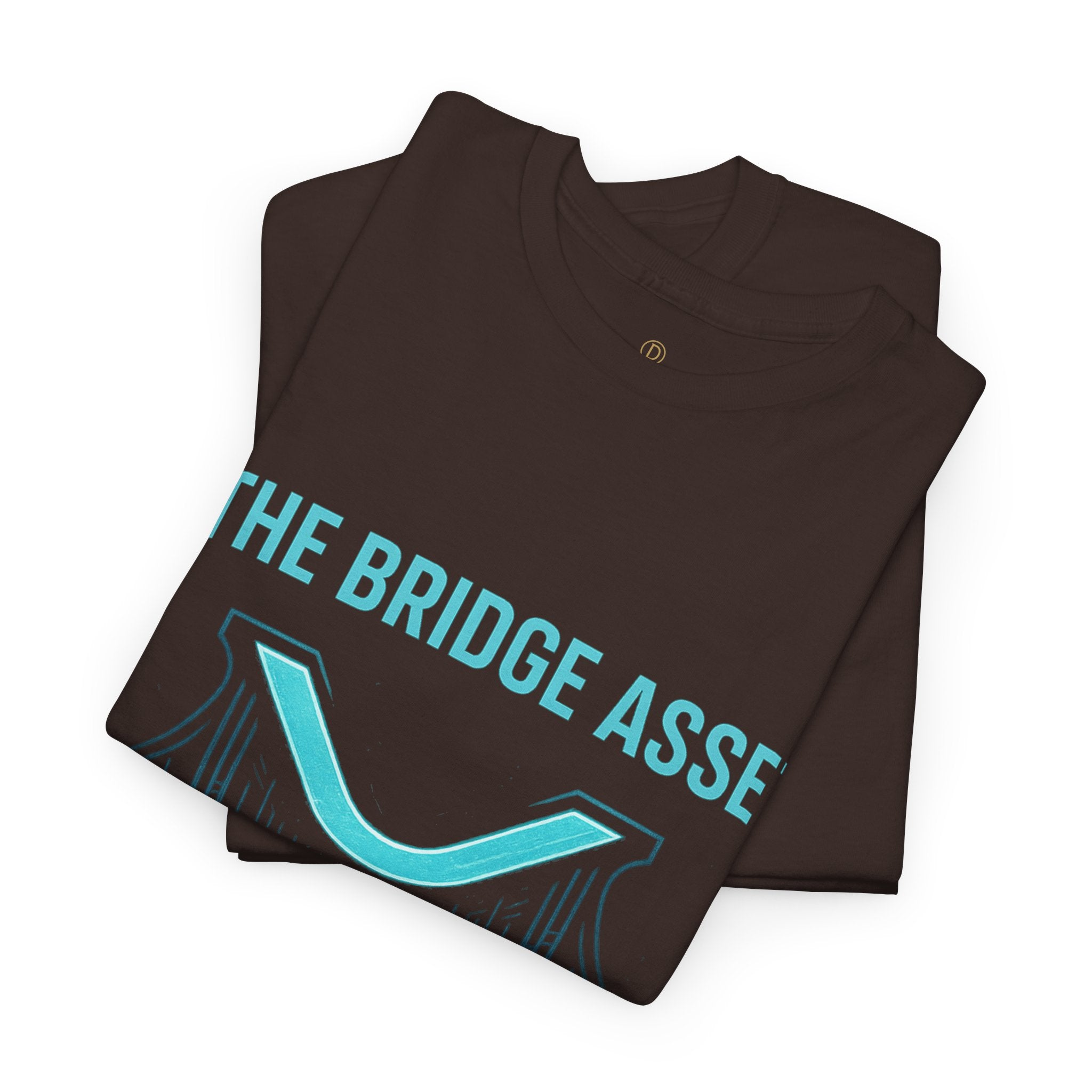 XRP 'The Bridge Asset' Graphic Tee — Crypto Ripple Logo Shirt