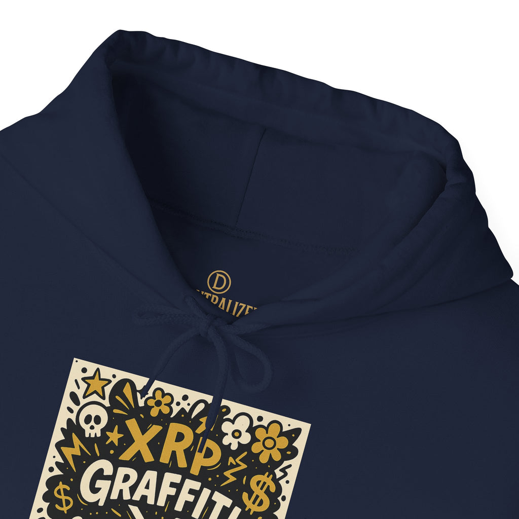 XRP Graffiti Hoodie – Street Art Crypto Sweatshirt