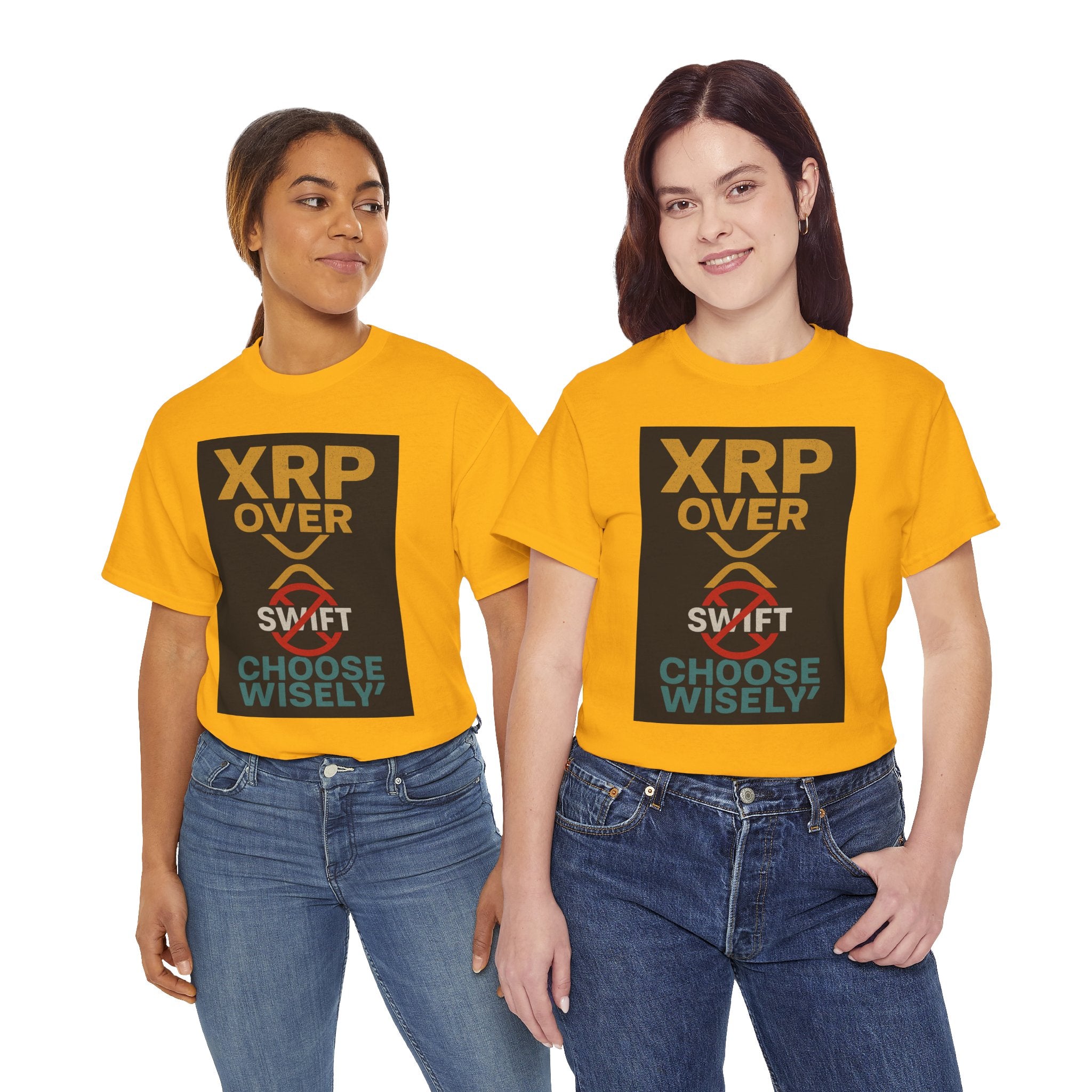 XRP Over SWIFT Choose Wisely Tee