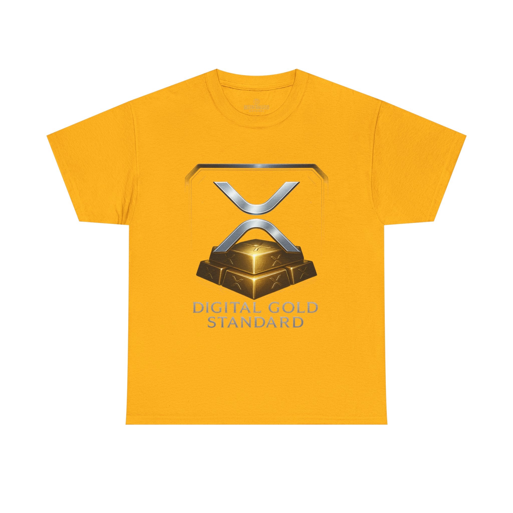 XRP 'Digital Gold Standard' Tee — Cryptocurrency Logo Shirt