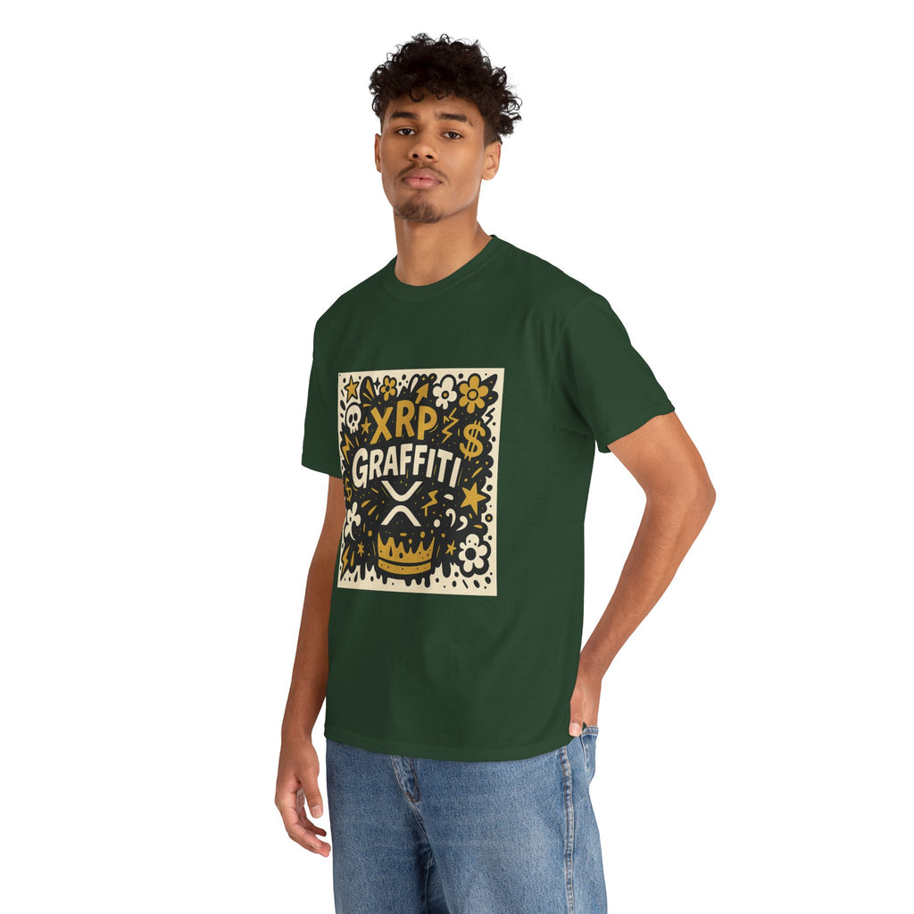 XRP Graffiti Tee — Crypto Street Art T-Shirt