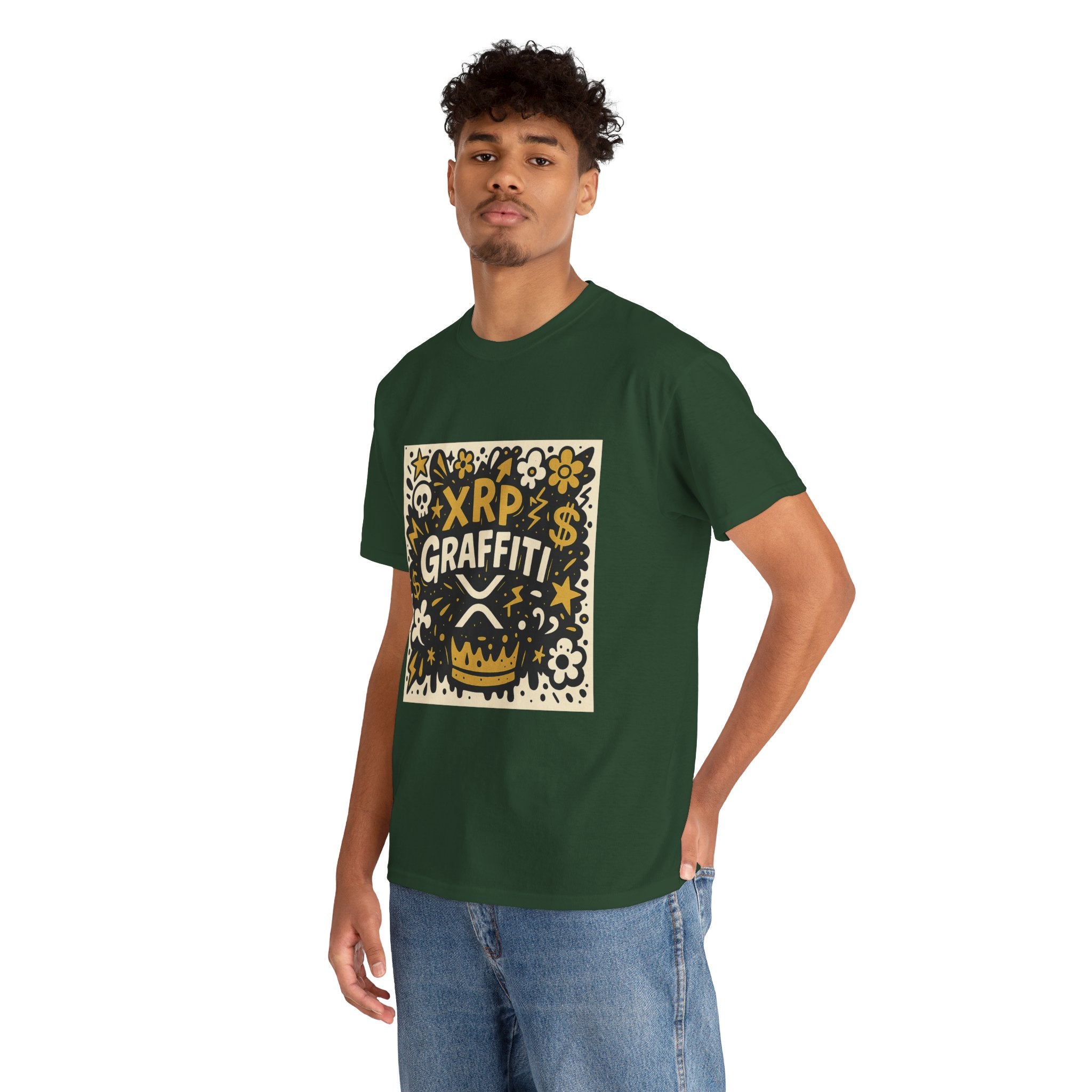 XRP Graffiti Tee — Crypto Street Art T-Shirt