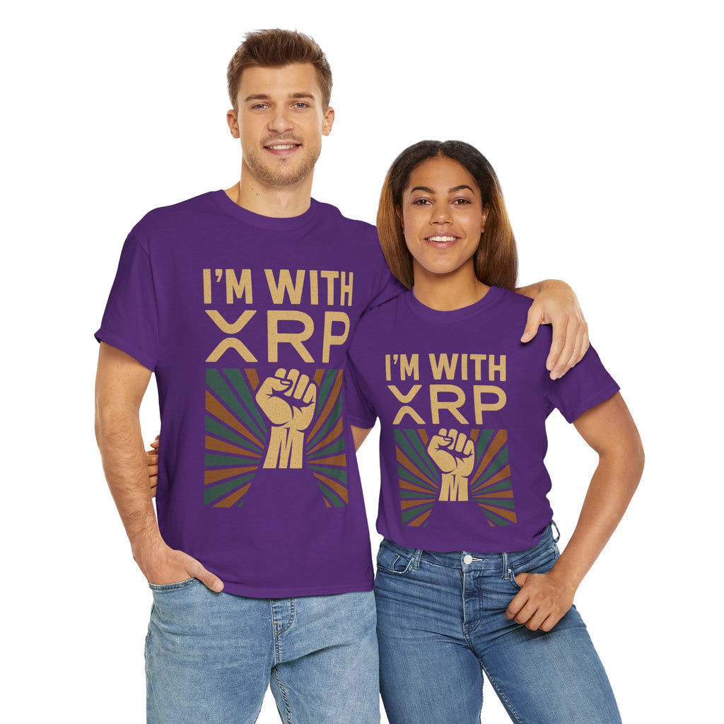 I'm With XRP Graphic Tee – Crypto Supporter Shirt