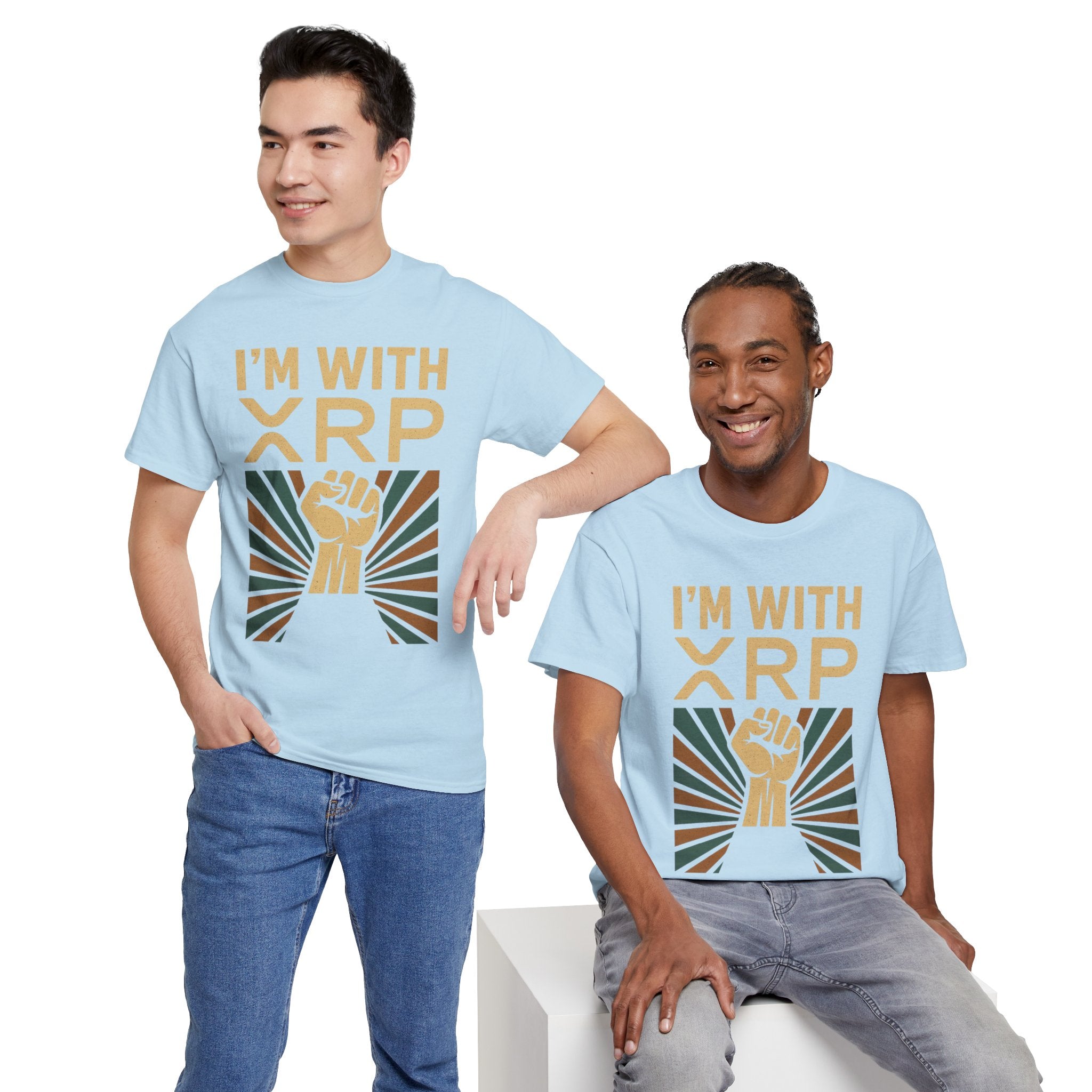 I'm With XRP Graphic Tee – Crypto Supporter Shirt
