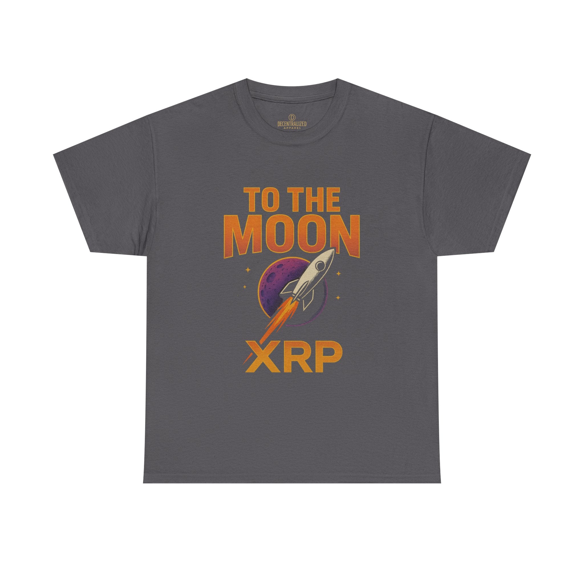 XRP To The Moon Tee — Cryptocurrency Investor Rocket Shirt