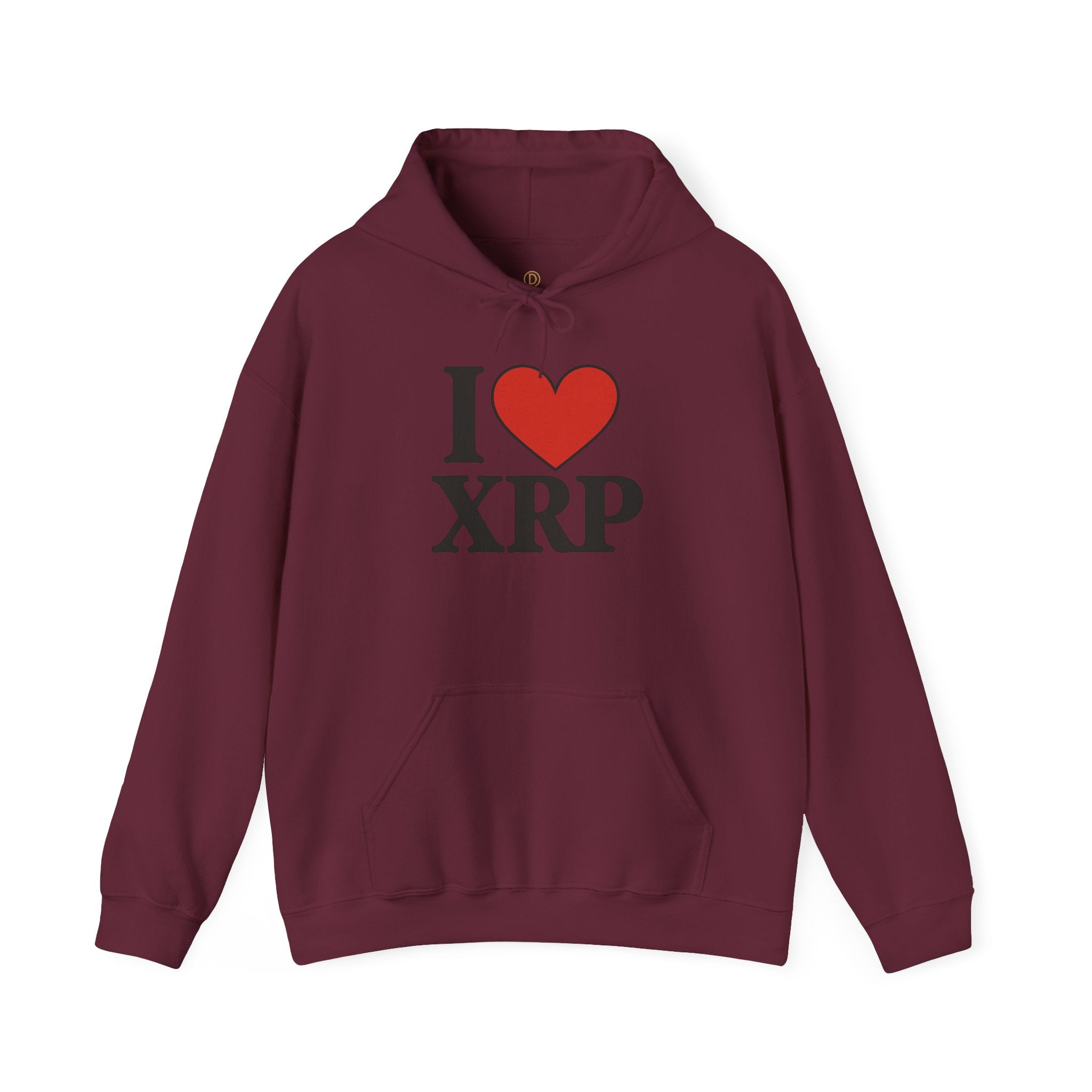 I  XRP Hoodie — Crypto Enthusiast Ripple Sweatshirt