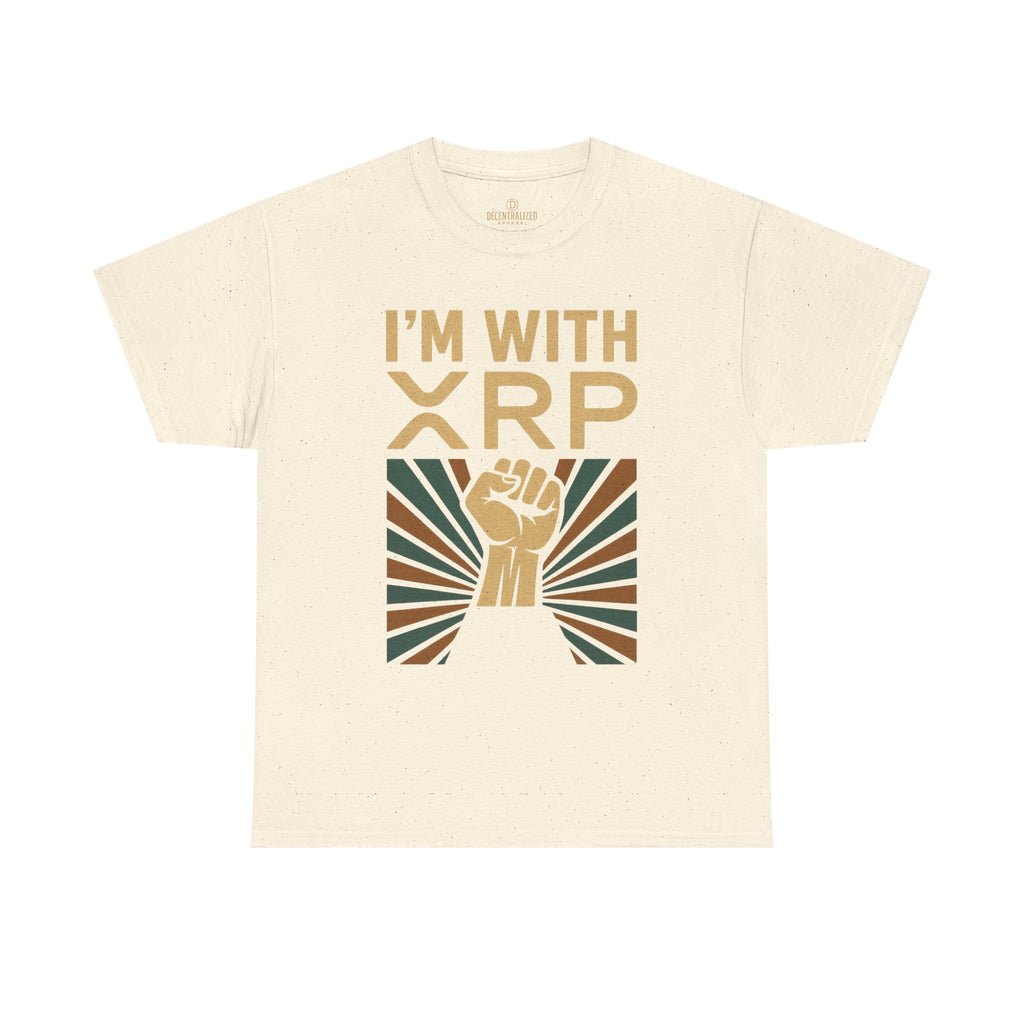 I'm With XRP Graphic Tee – Crypto Supporter Shirt
