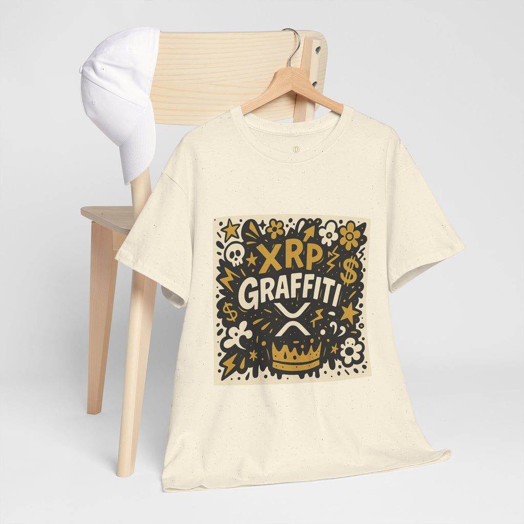 XRP Graffiti Tee — Crypto Street Art T-Shirt