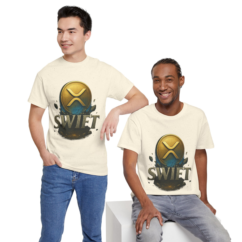 XRP Swift Cryptocurrency T‑Shirt — Ripple Coin Logo Graphic Tee