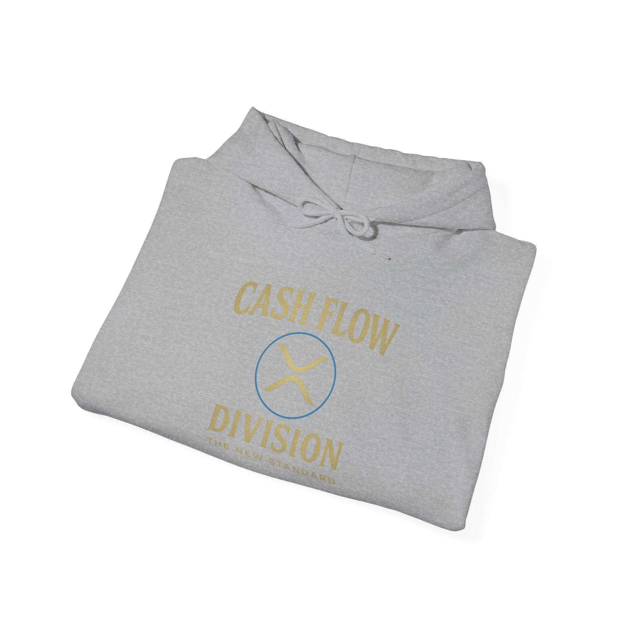 Cash Flow Division Hoodie — Minimalist Finance Logo Pullover