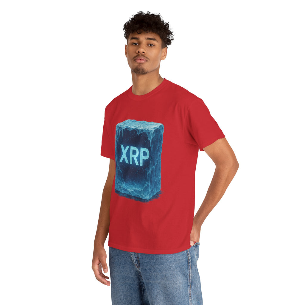 XRP Ice Block Tee — Crypto Ripple Logo T-Shirt