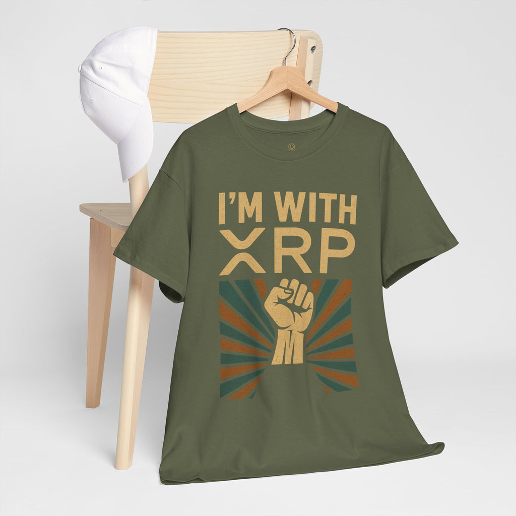 I'm With XRP Graphic Tee – Crypto Supporter Shirt