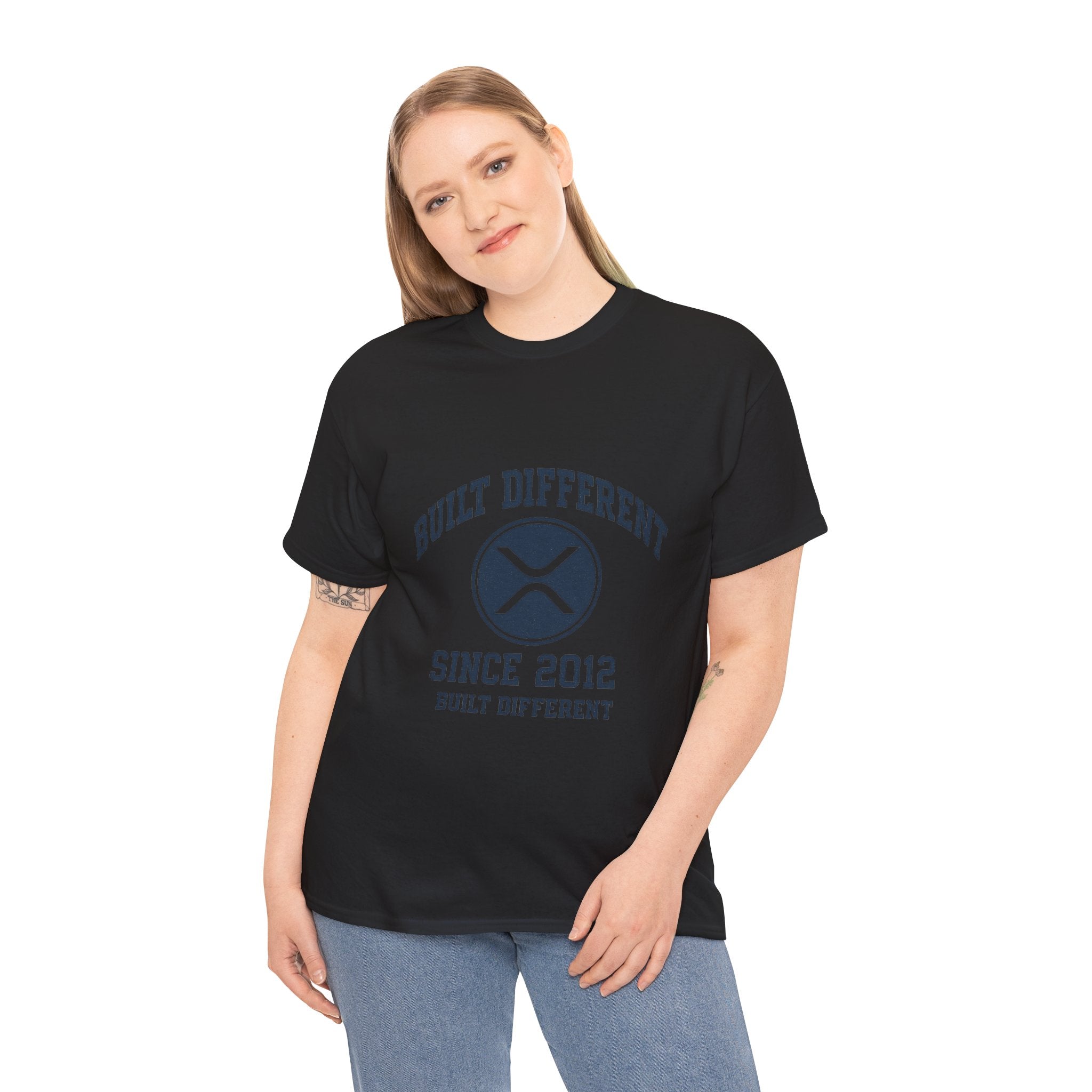 Built Different Since 2012 T-Shirt – Ripple XRP Logo Tee