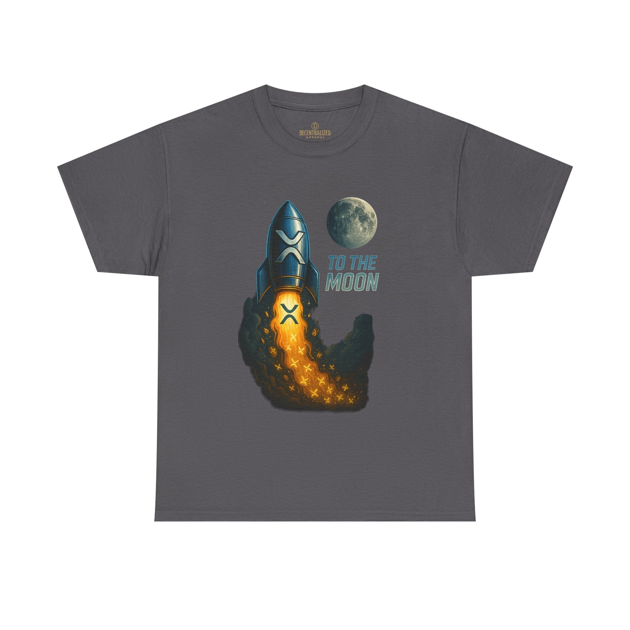 Rocket 'To the Moon' T-Shirt - Space Exploration Graphic Tee