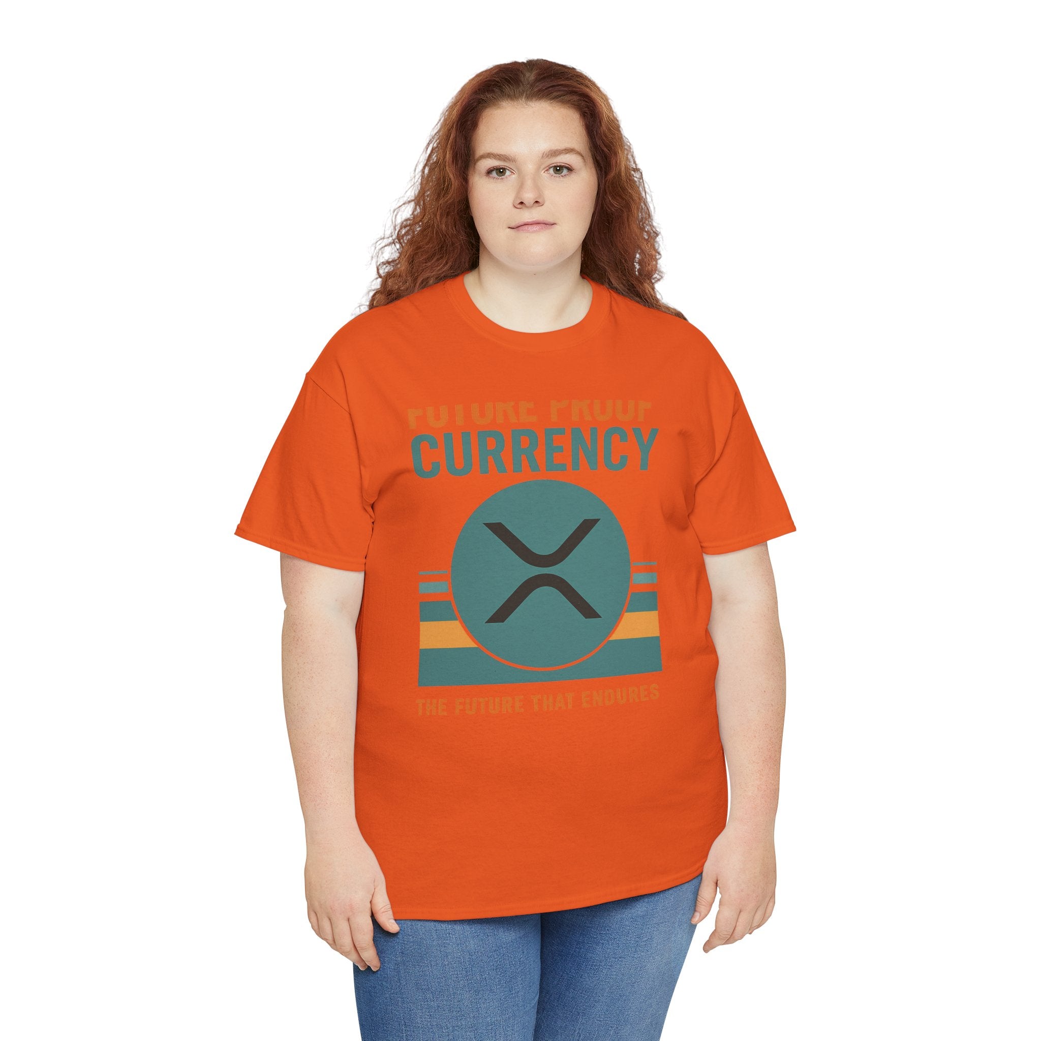 RIPPLE XRP 'Future Proof Currency' Graphic Tee — Crypto Retro Logo Shirt