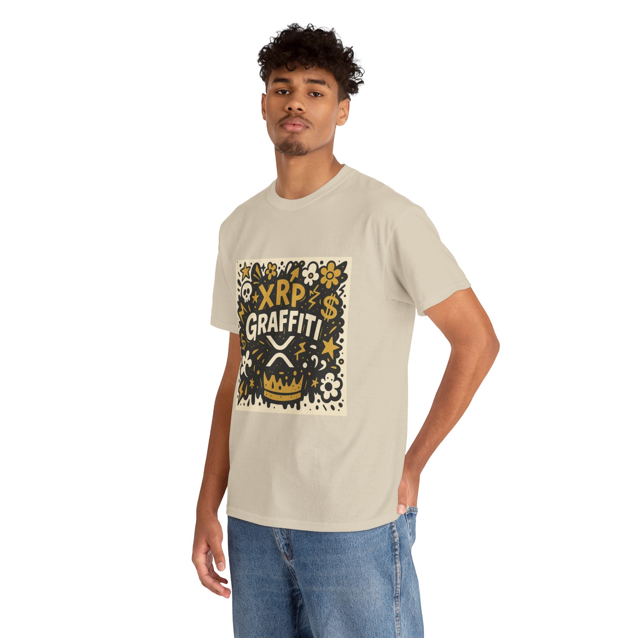 XRP Graffiti Tee — Crypto Street Art T-Shirt