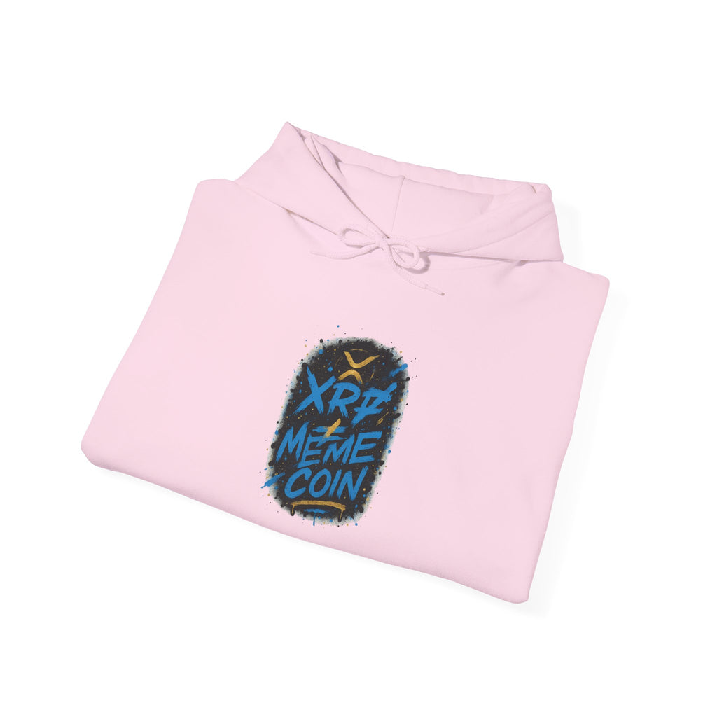 XRP Meme Coin Hoodie – Crypto Graffiti Logo Pullover