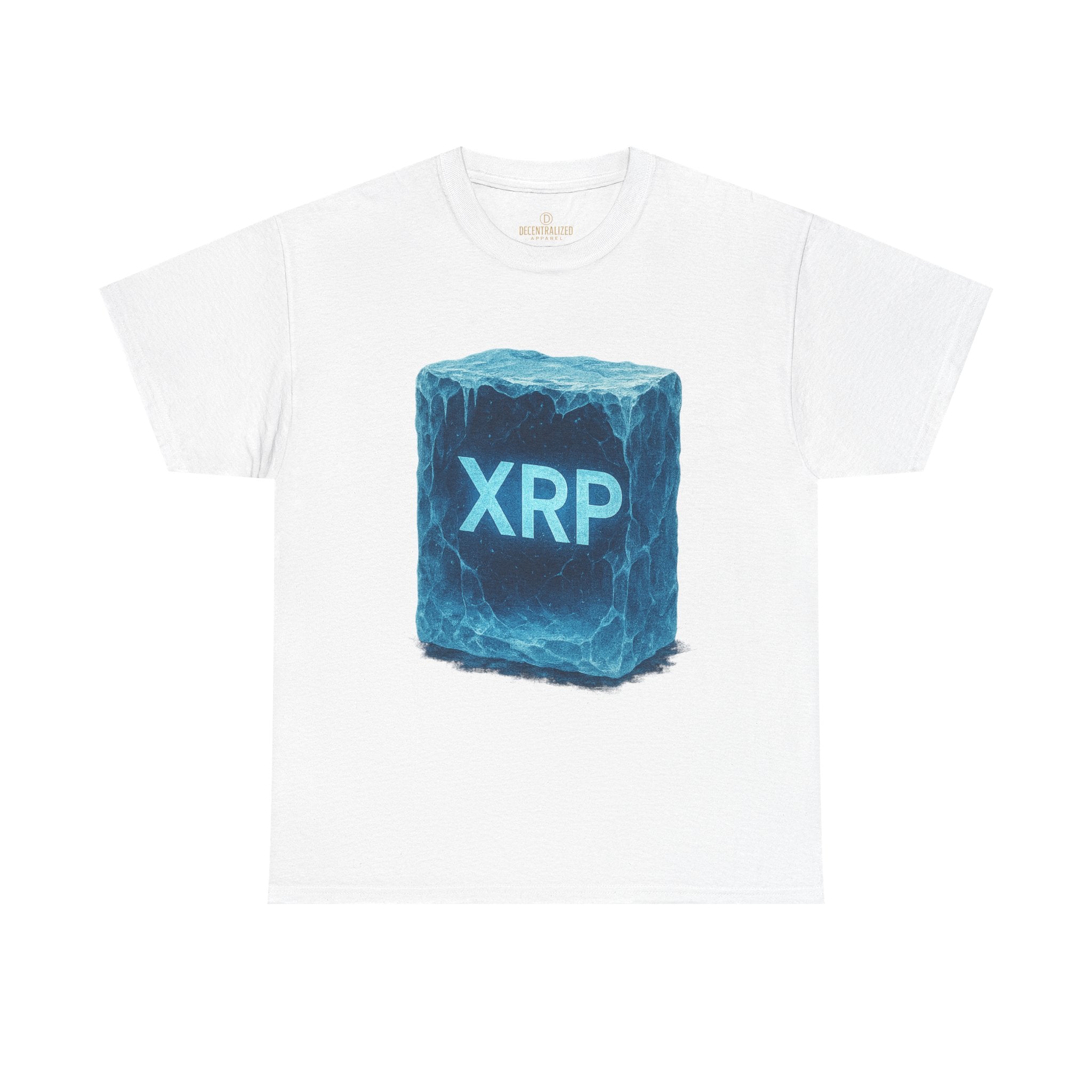 XRP Ice Block Tee — Crypto Ripple Logo T-Shirt