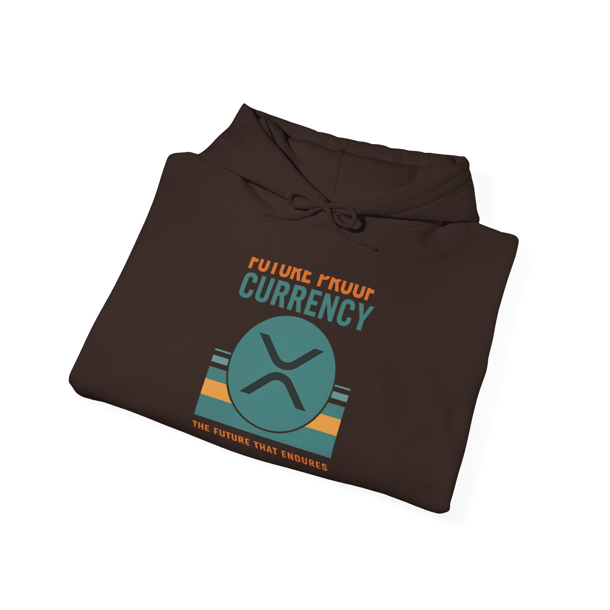 Ripple Crypto Hoodie – “Future Proof Currency” Retro Logo Sweatshirt