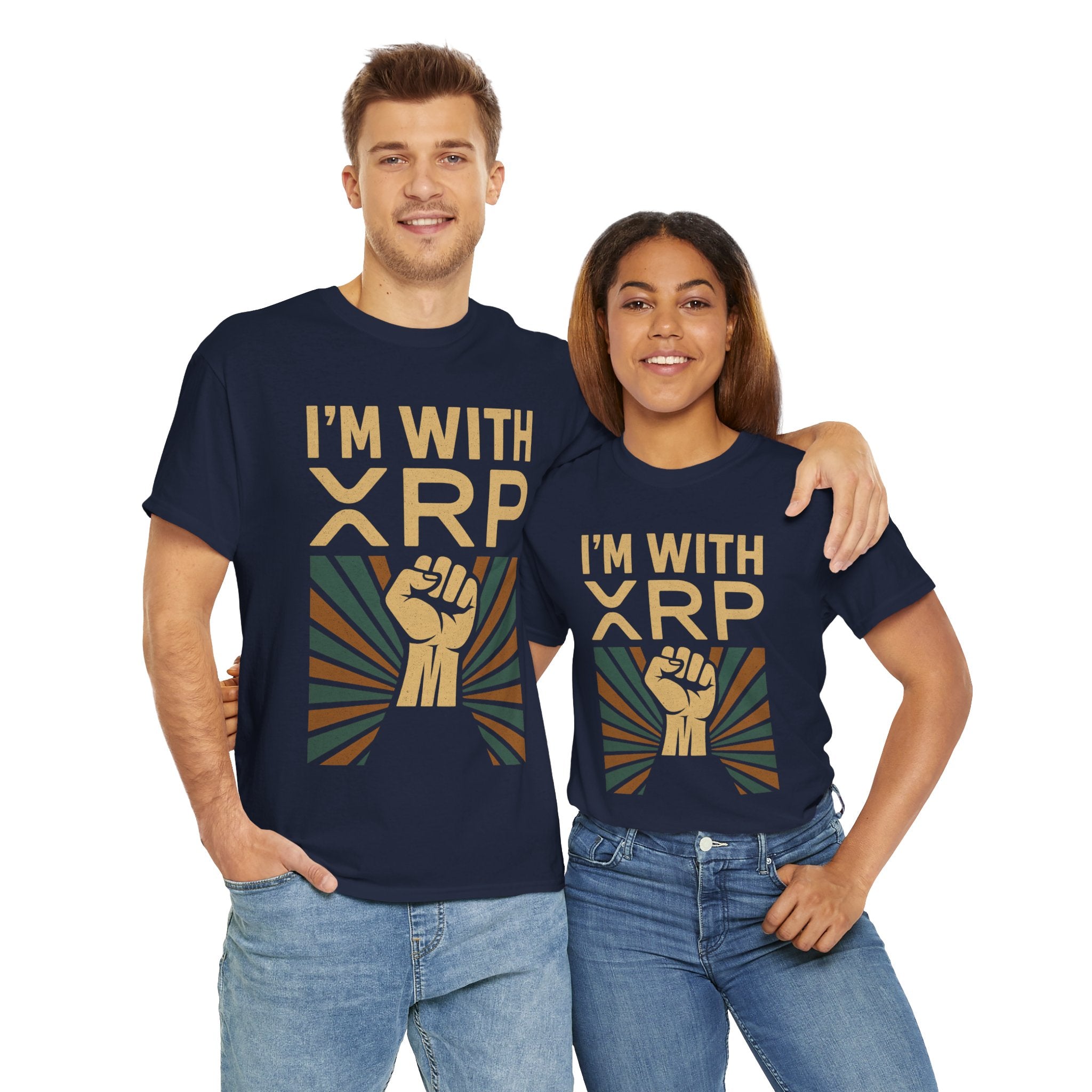 I'm With XRP Graphic Tee – Crypto Supporter Shirt