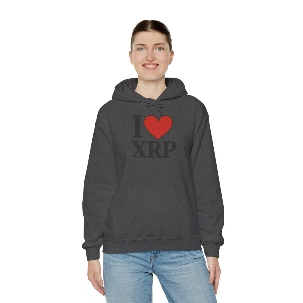 I  XRP Hoodie — Crypto Enthusiast Ripple Sweatshirt