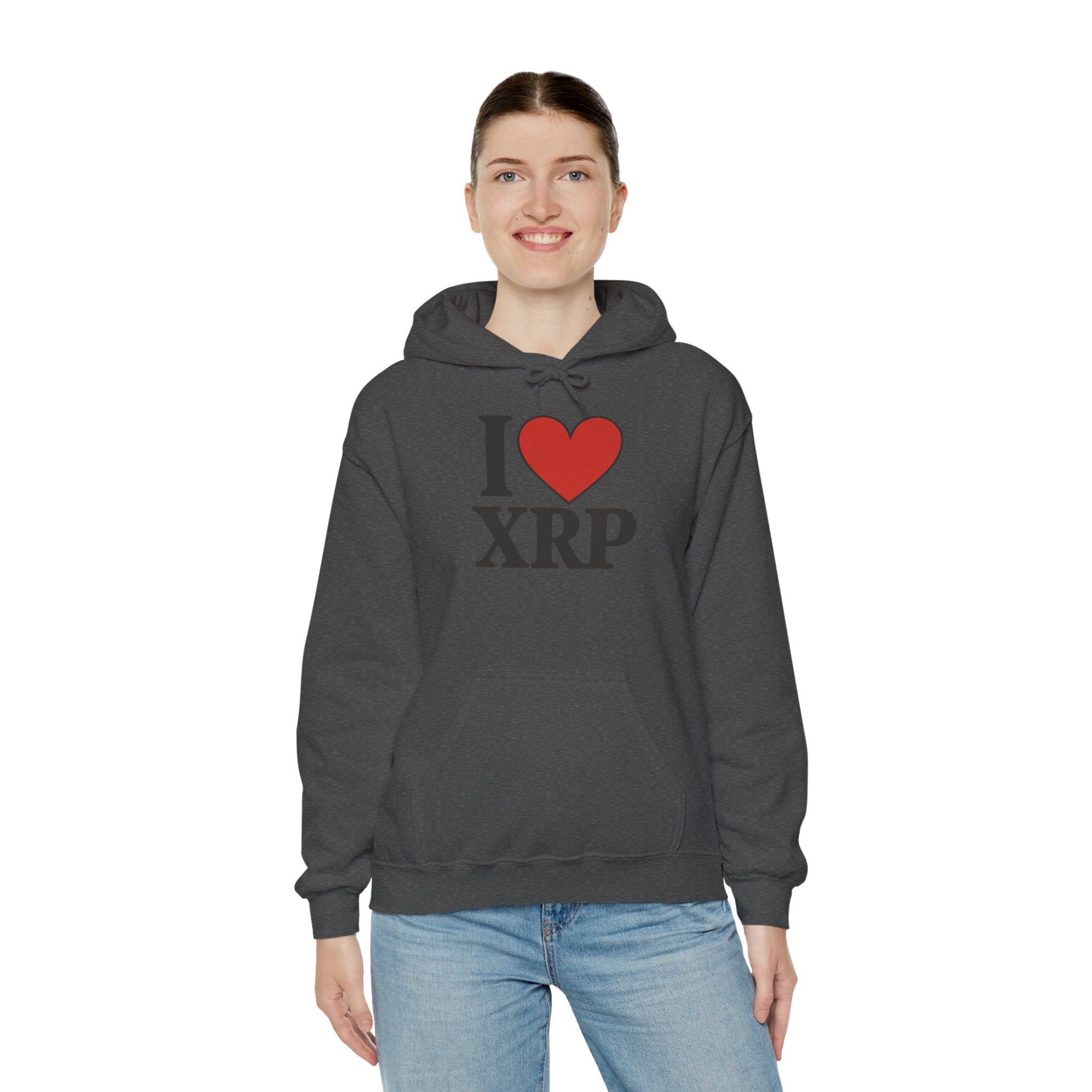 I  XRP Hoodie — Crypto Enthusiast Ripple Sweatshirt